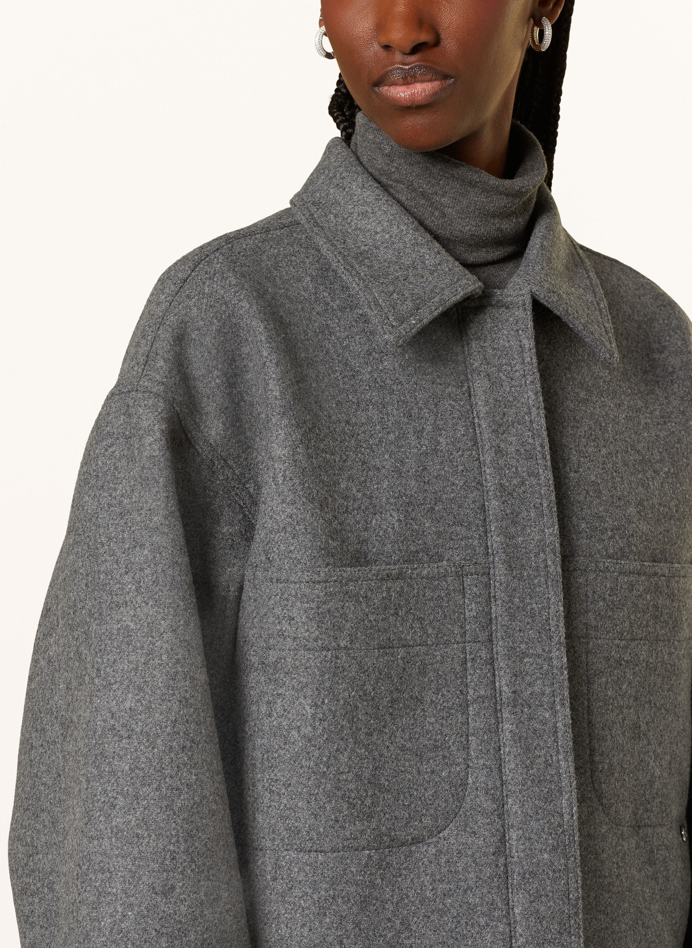 CLOSED Jacket, Color: DARK GRAY (Image 5)