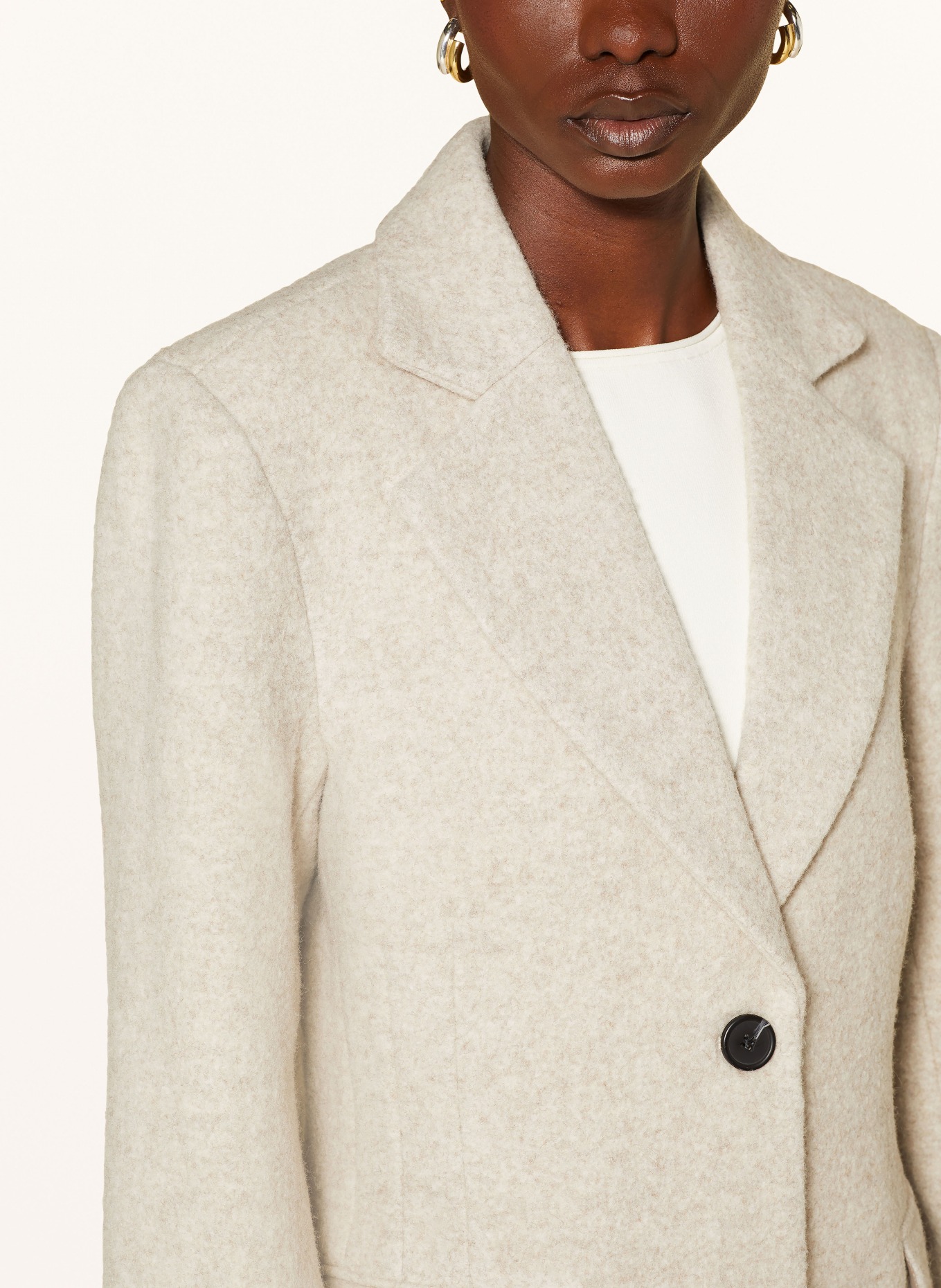 MRS & HUGS Blazer, Color: BEIGE (Image 4)