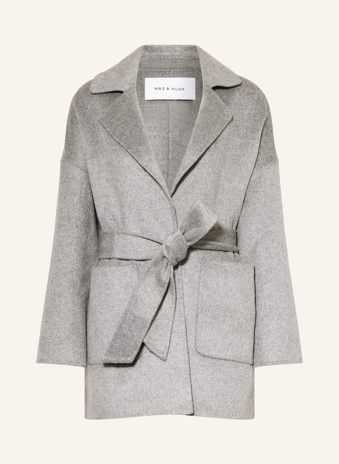 MRS & HUGS Jacket: GRAY