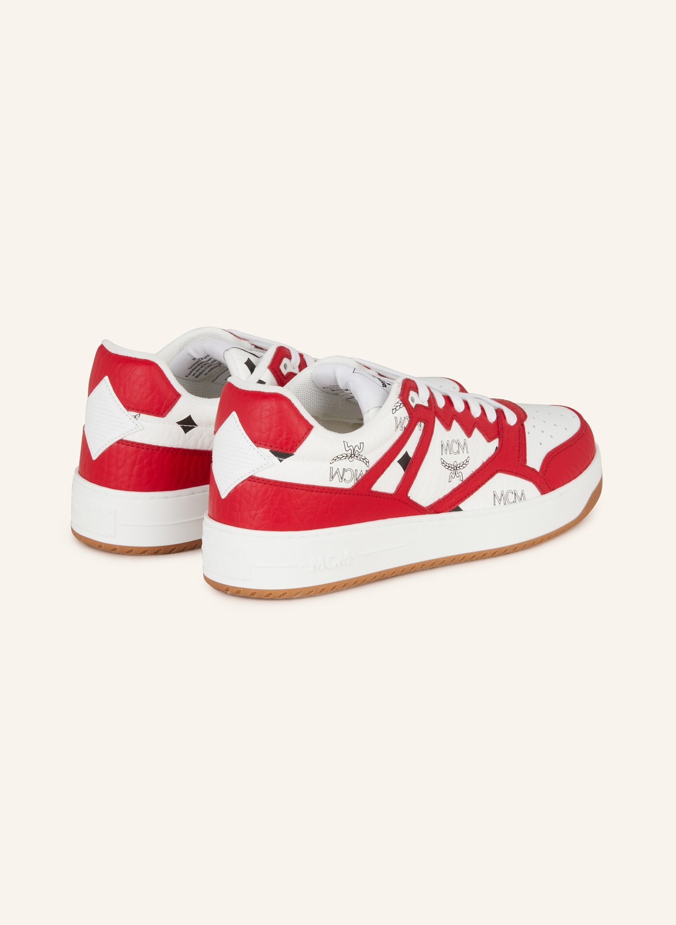 MCM Sneakers NEO TERRAIN DERBY in white dark red