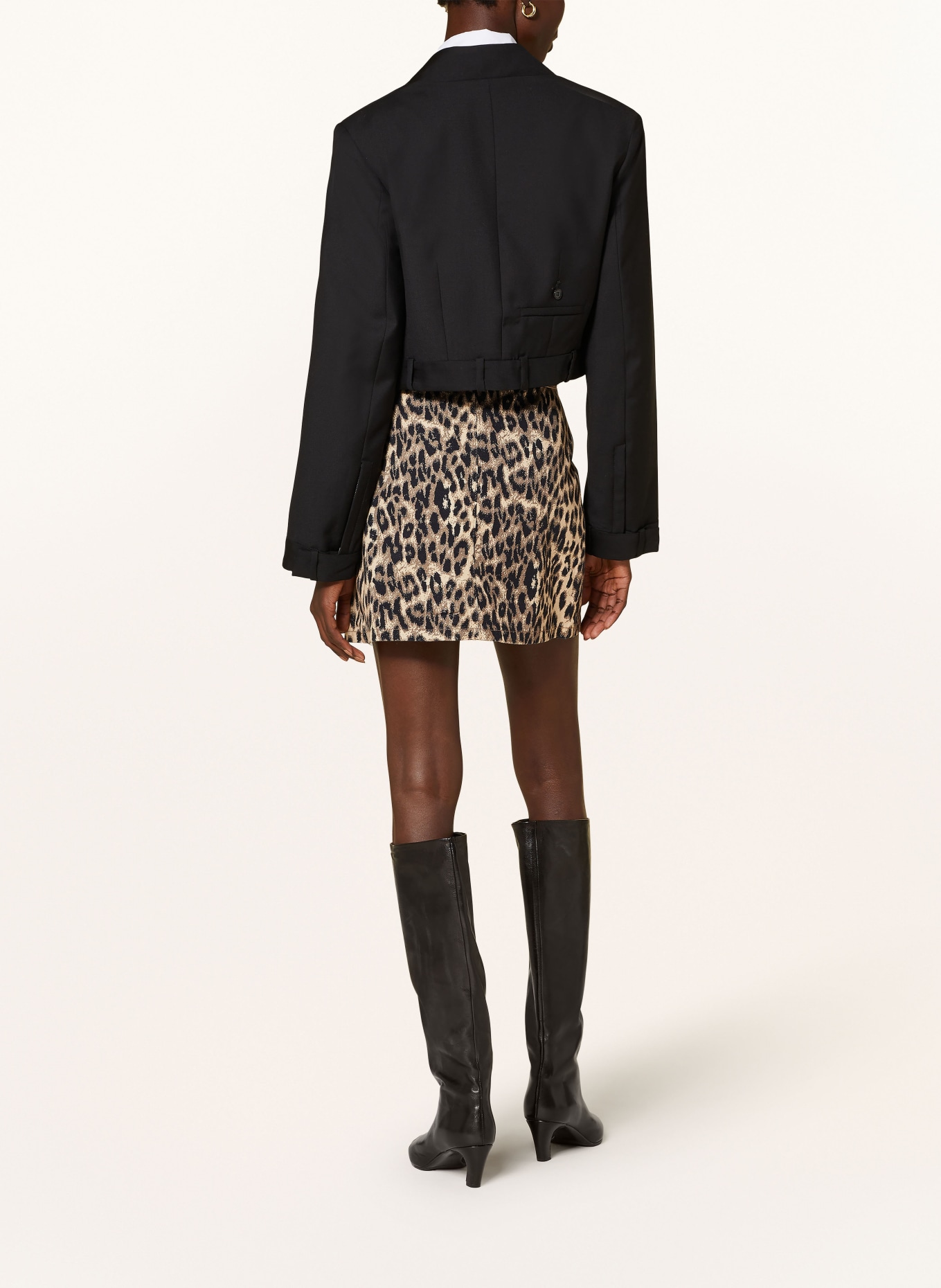 BAUM UND PFERDGARTEN Rock SAIMA: HELLBRAUN / TAUPE / SCHWARZ