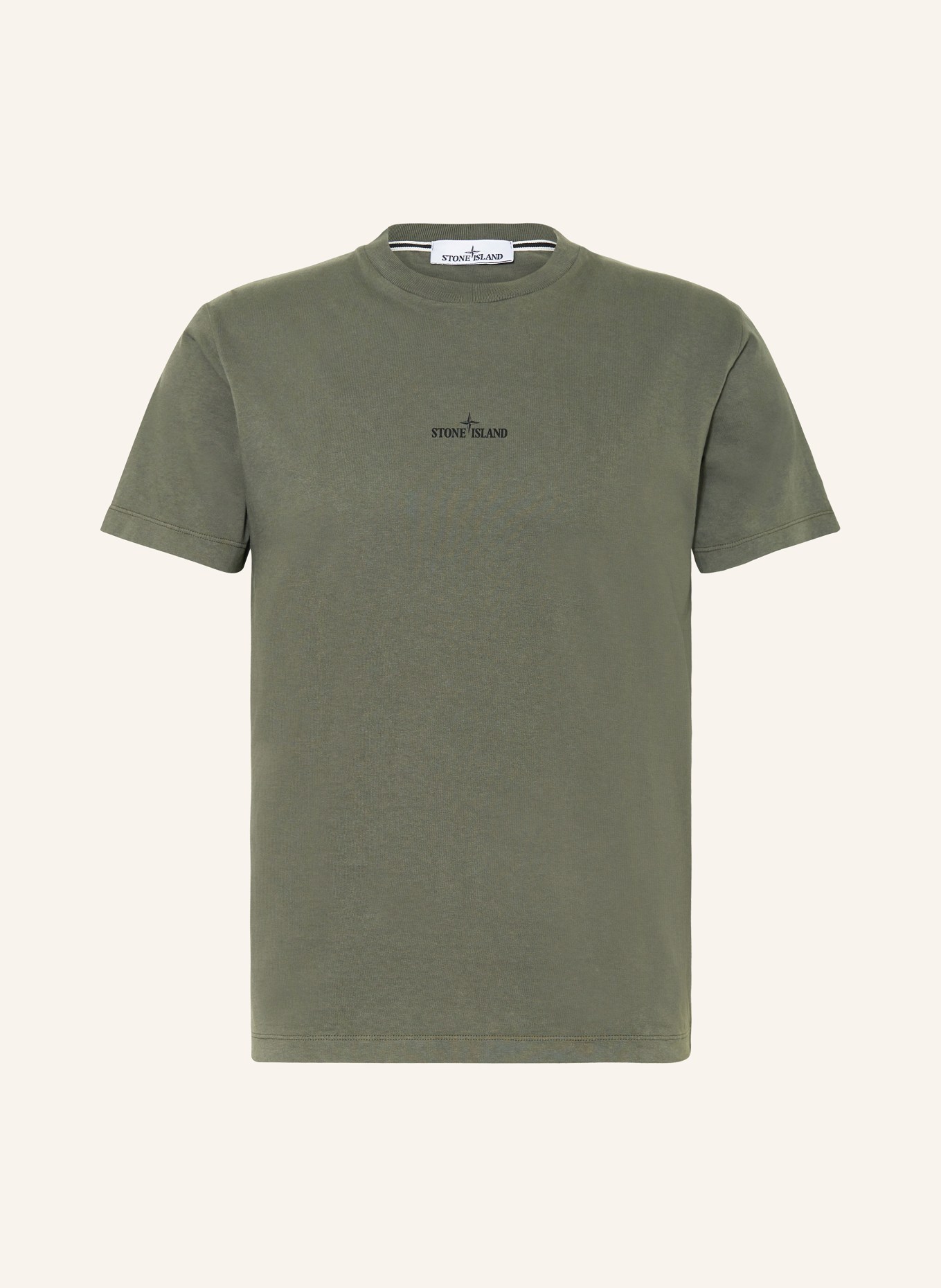 Stone island t shirt olive green clearance