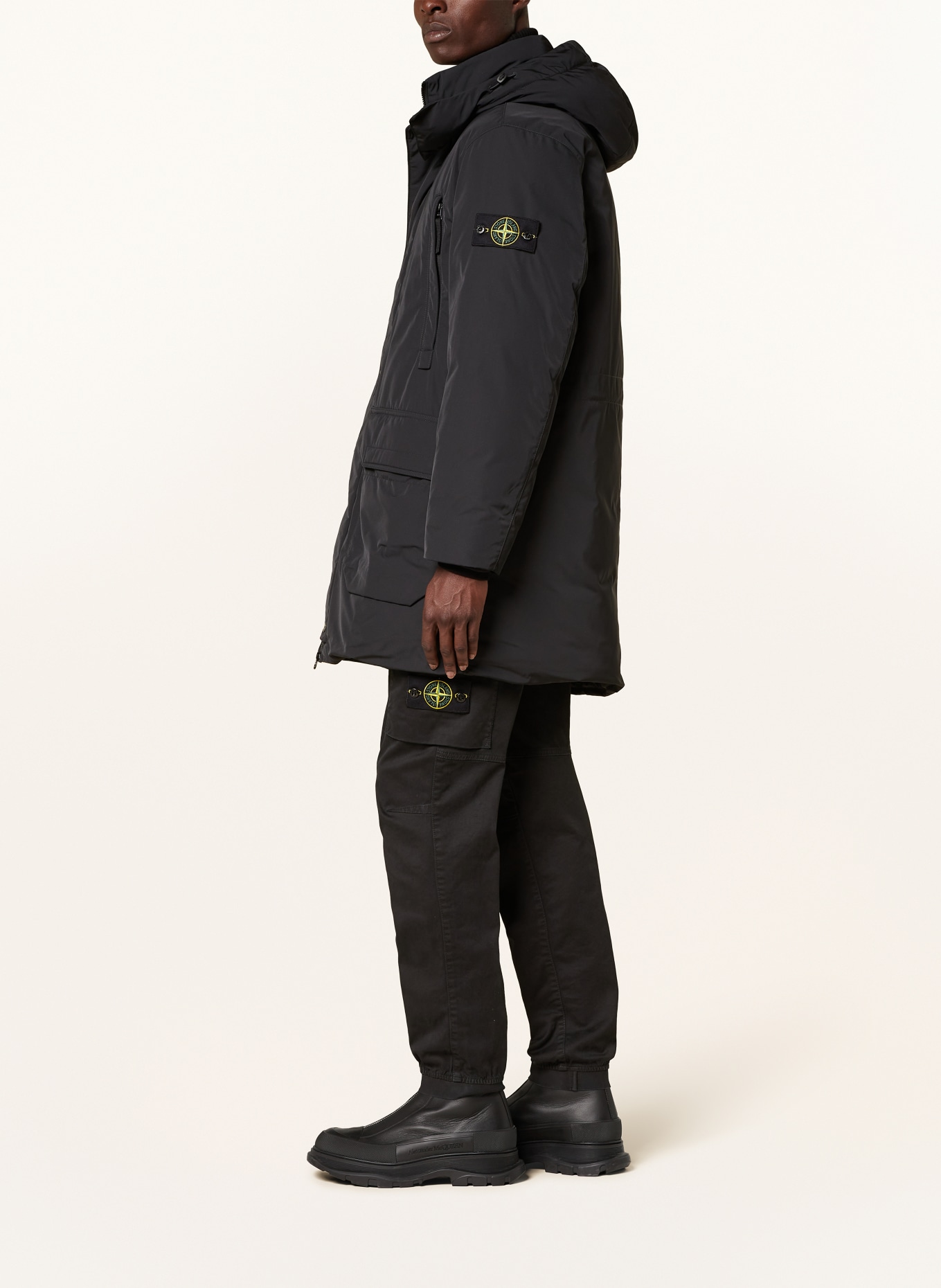 STONE ISLAND Down parka
