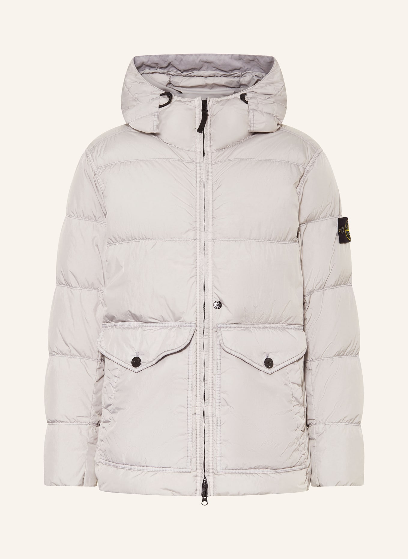 Stone island down jacket white cheap