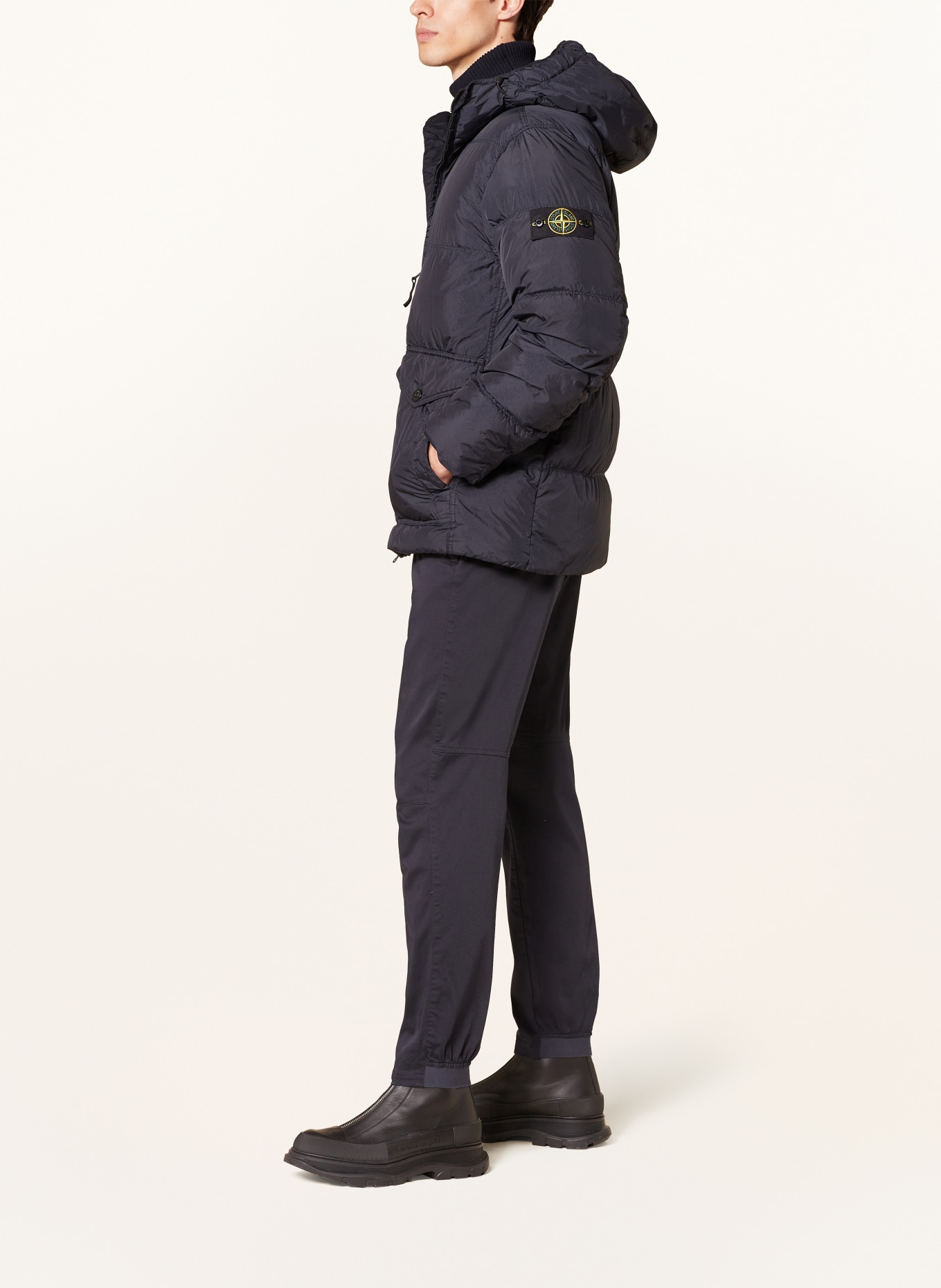 STONE ISLAND Daunenjacke: DUNKELBLAU