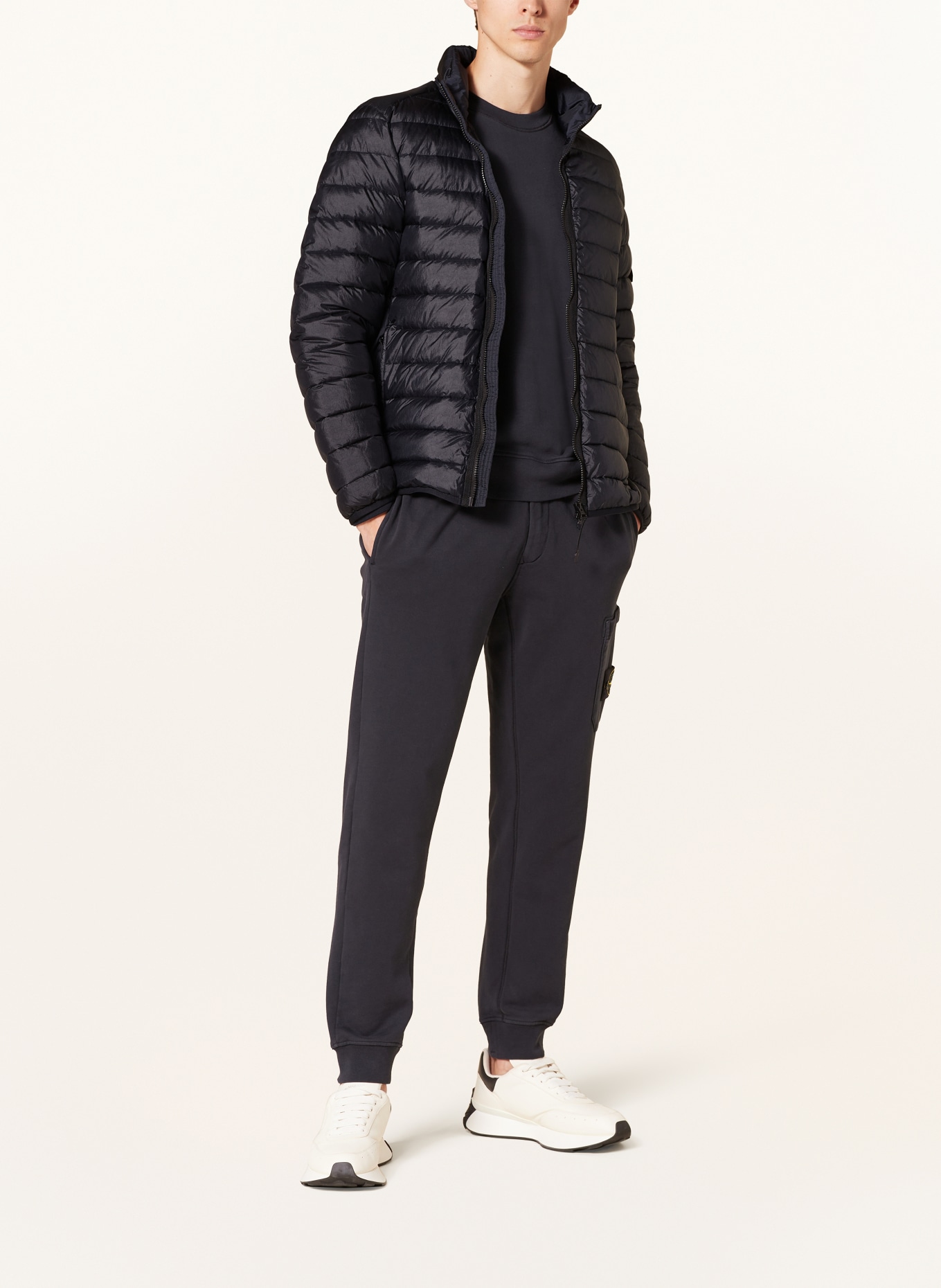 STONE ISLAND Daunenjacke: DUNKELBLAU