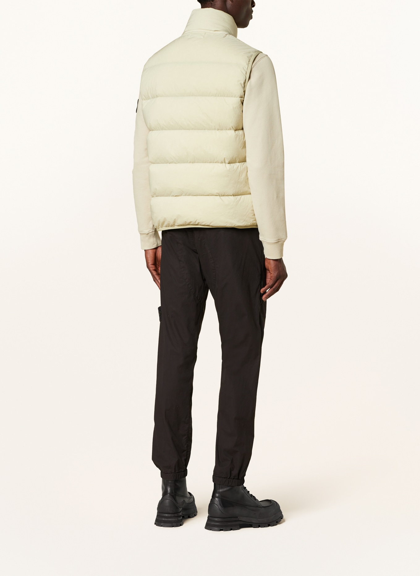 STONE ISLAND Daunenweste, Farbe: CREME (Bild 3)