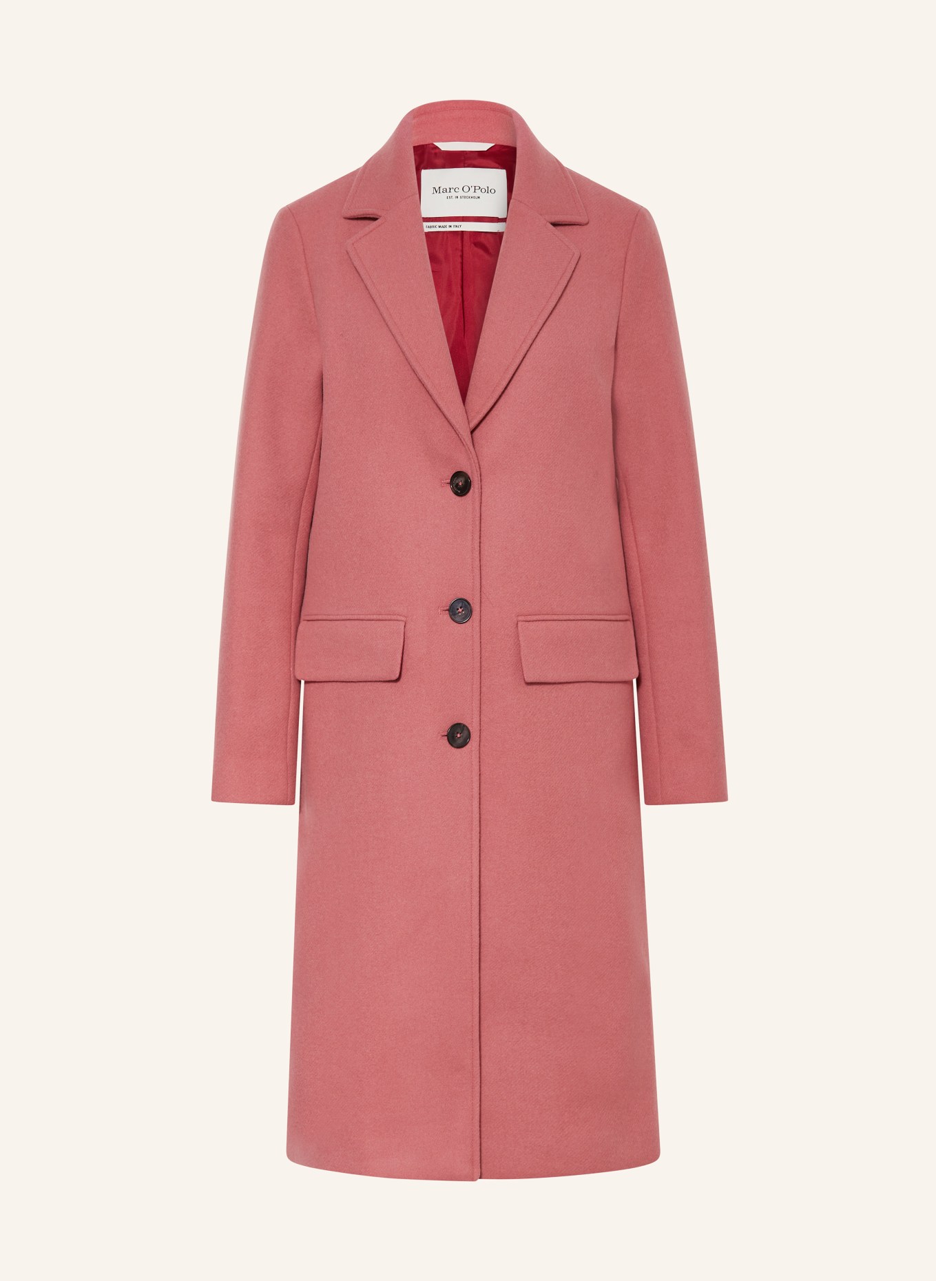 Light red coat 2025