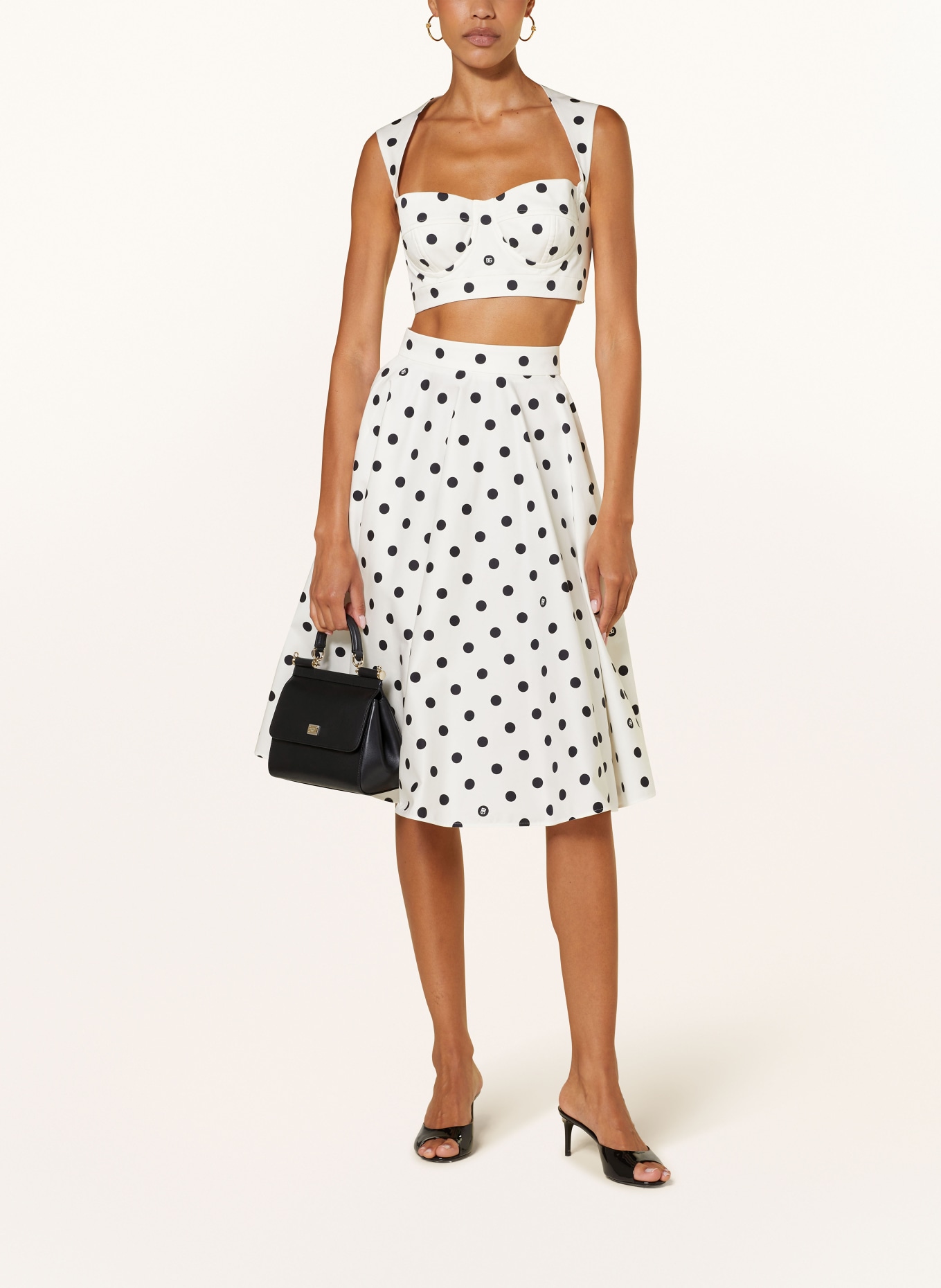 DOLCE & GABBANA Torebka SICILY MEDIUM: CZARNY