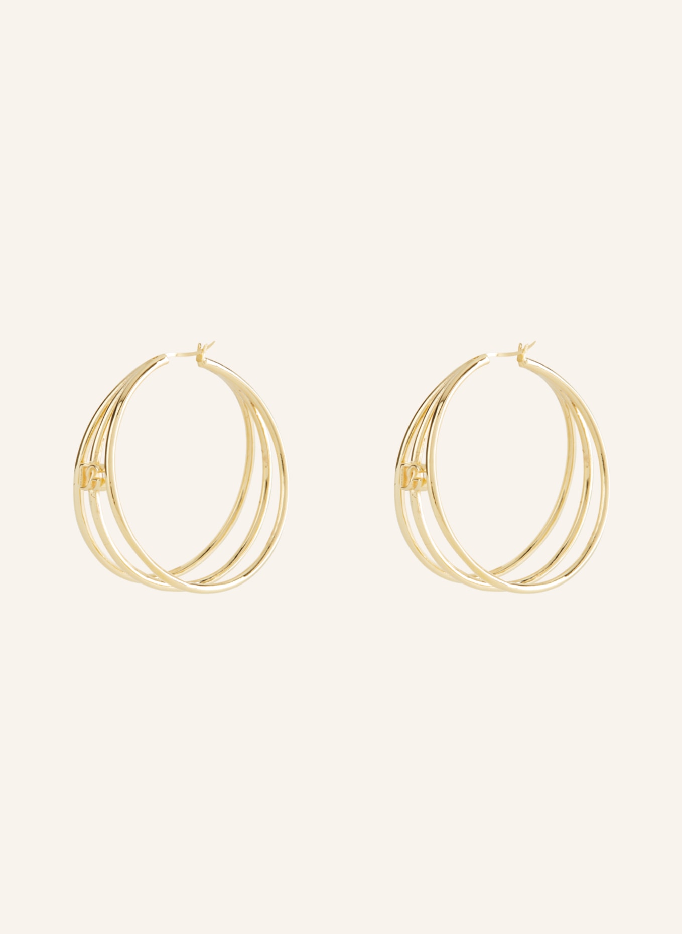 Large creole earrings sale