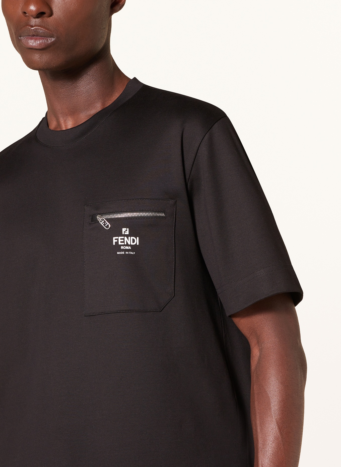 FENDI T-shirt in black