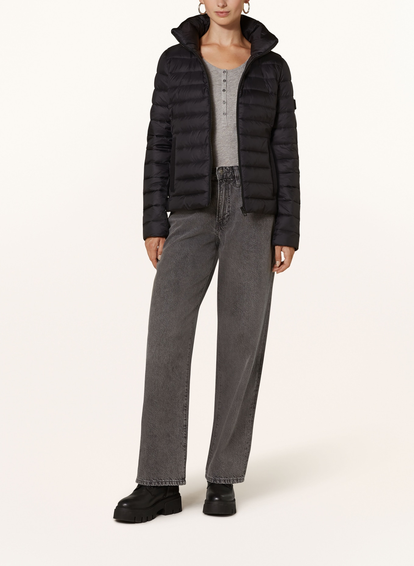 Marc O'Polo Quilted jacket, Color: BLACK (Image 2)