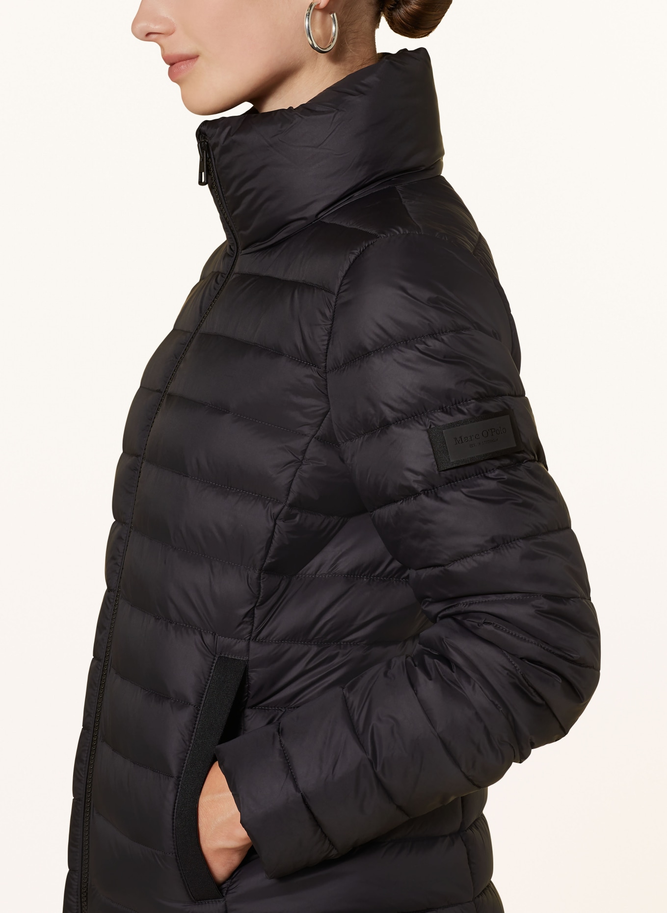 Marc O'Polo Quilted jacket, Color: BLACK (Image 4)