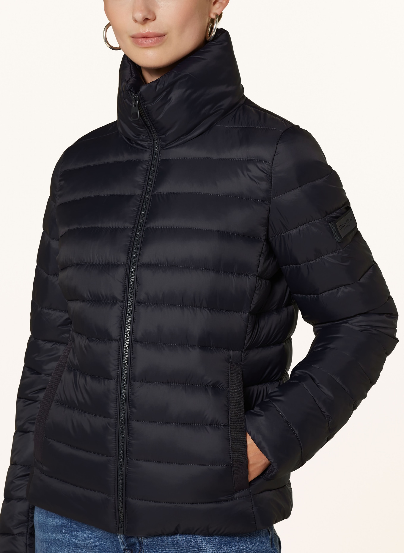 Marc O'Polo Quilted jacket, Color: DARK BLUE (Image 4)