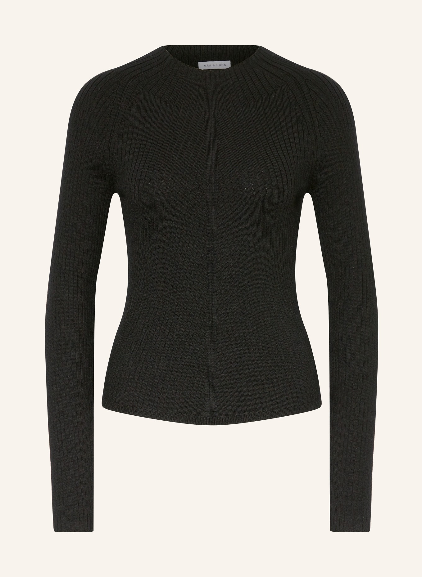 MRS & HUGS Sweater: BLACK