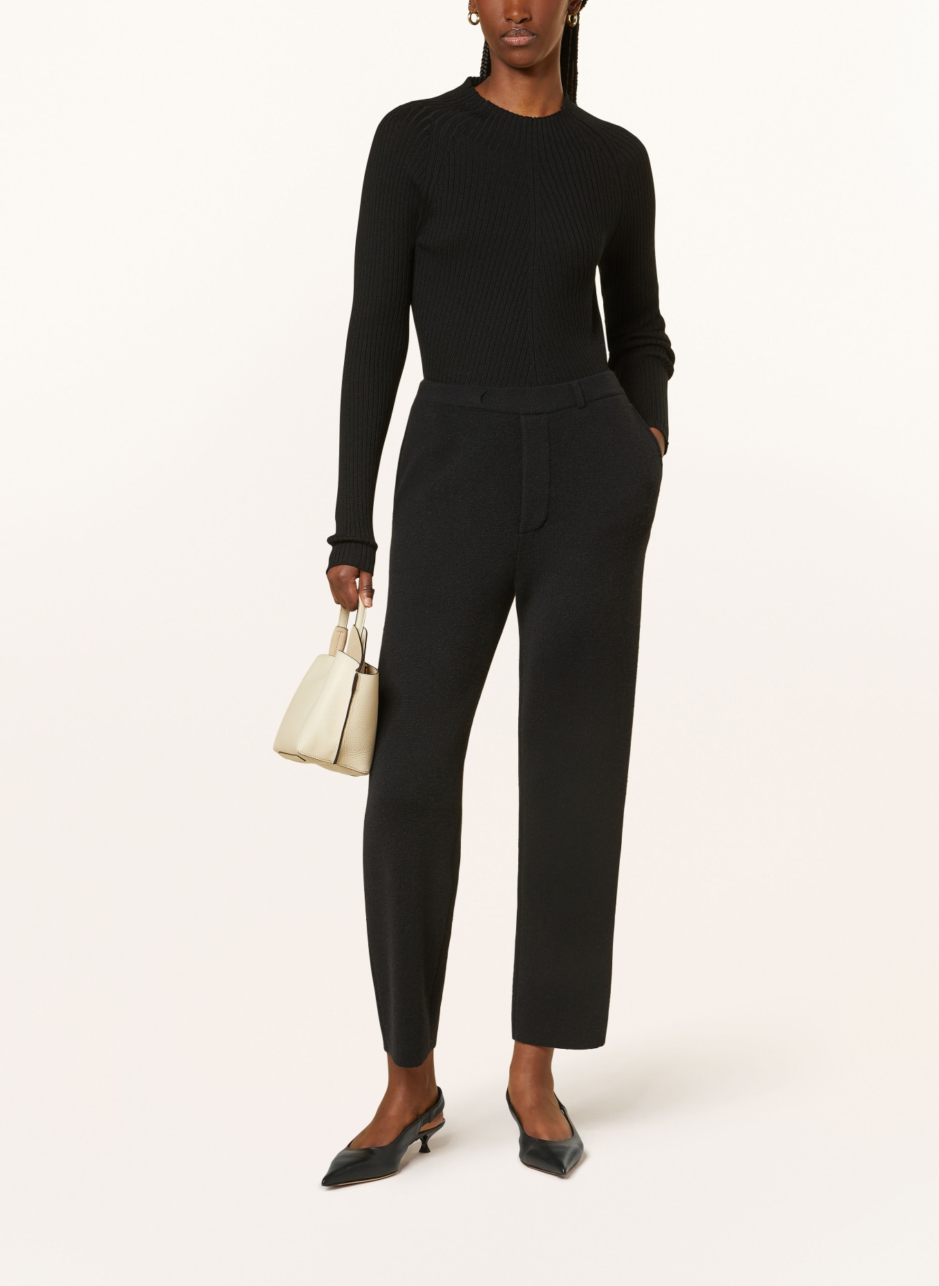 MRS & HUGS Sweater: BLACK