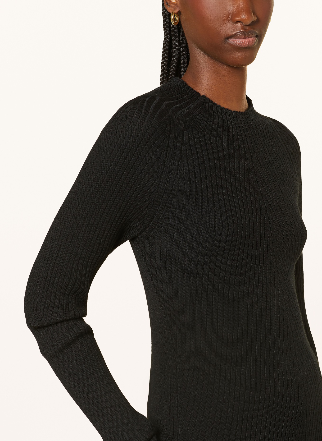 MRS & HUGS Sweater: BLACK