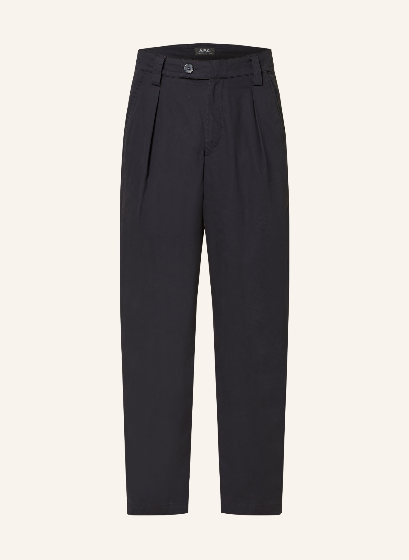 A.P.C. Chinos RENATO loose fit, Color: DARK BLUE (Image 1)