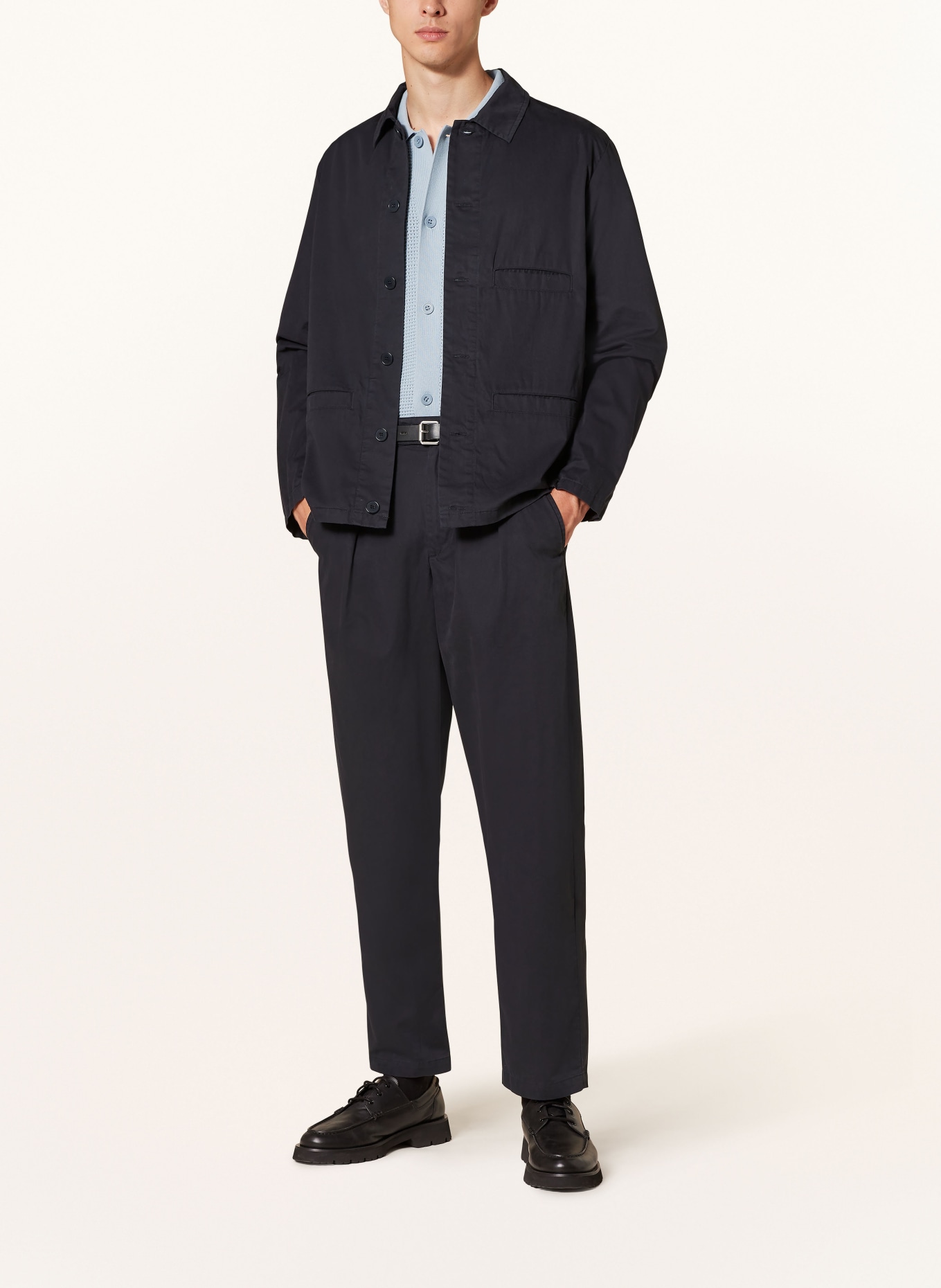 A.P.C. Chinos RENATO loose fit, Color: DARK BLUE (Image 2)