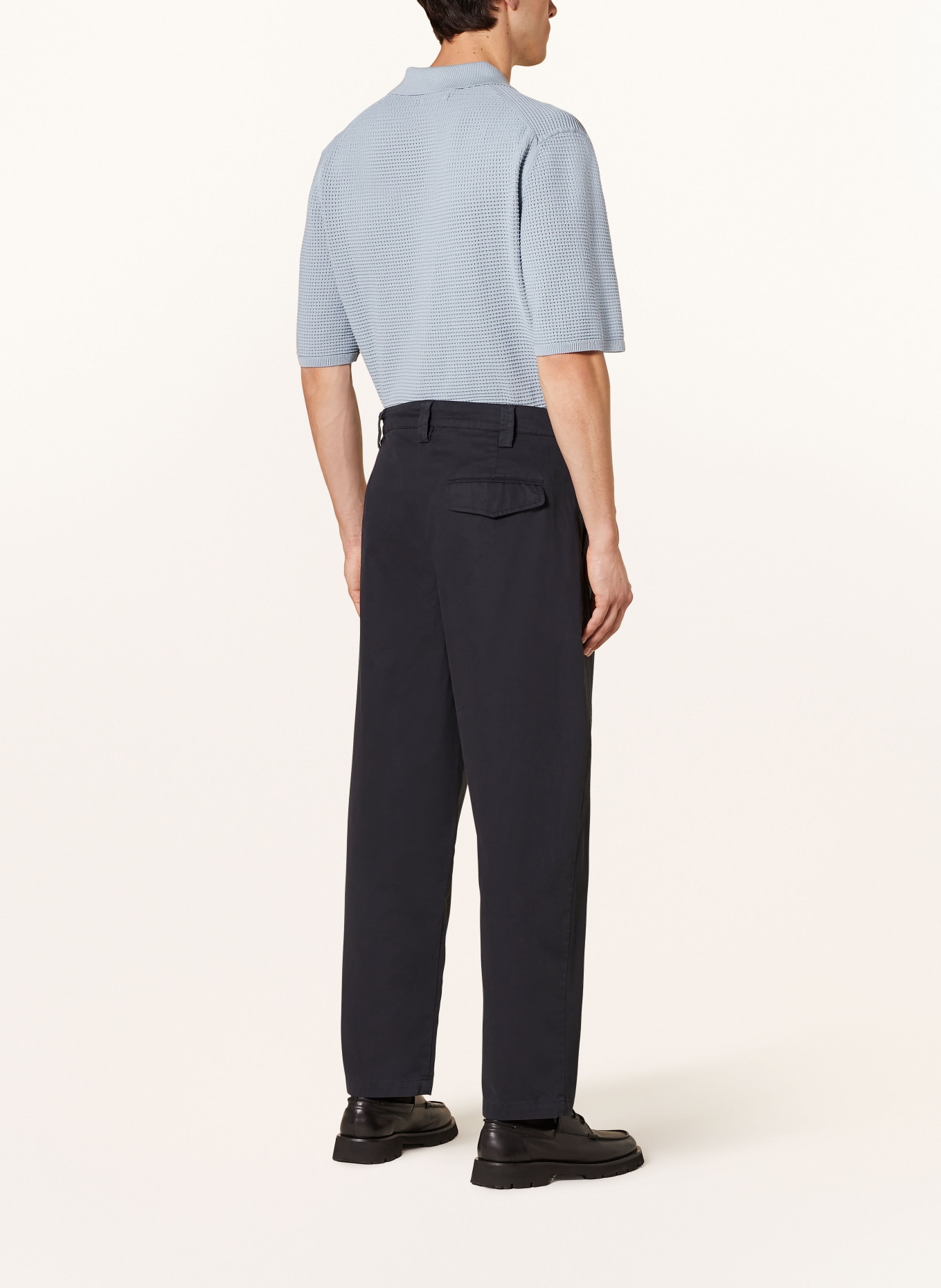 A.P.C. Chinos RENATO loose fit, Color: DARK BLUE (Image 3)