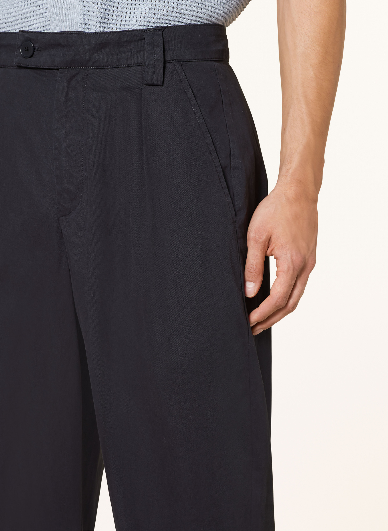 A.P.C. Chinos RENATO loose fit, Color: DARK BLUE (Image 5)