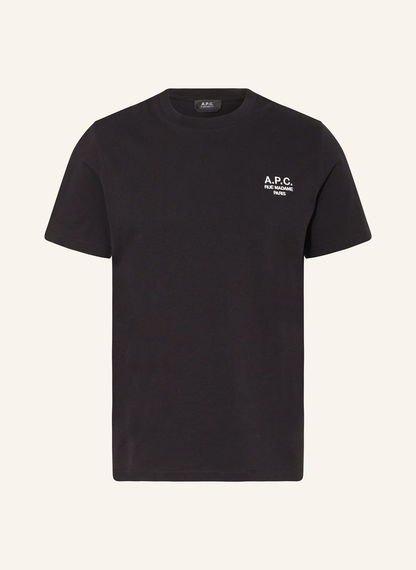 A.P.C. T-shirt, Color: BLACK (Image 1)