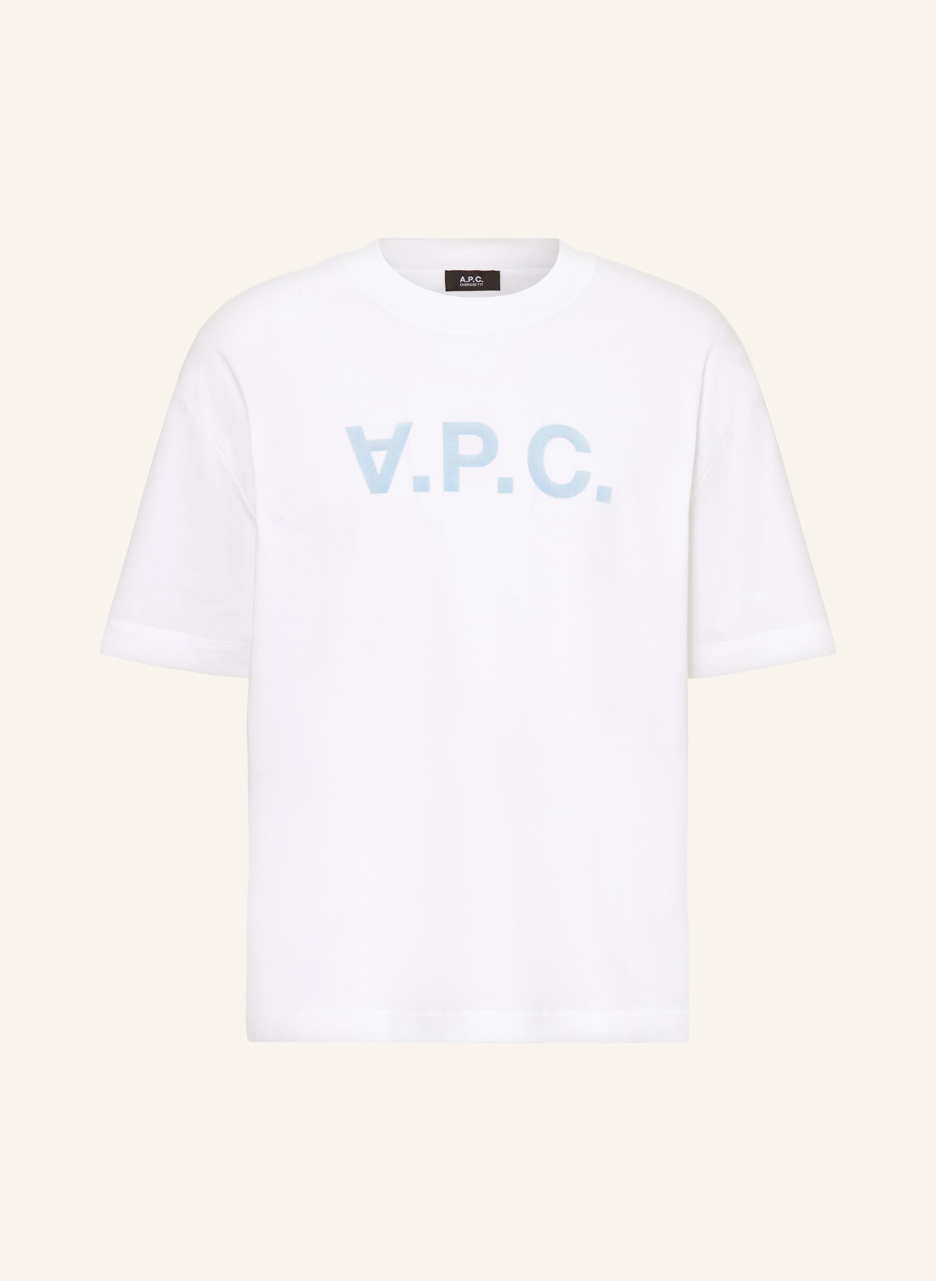 A.P.C. Oversized shirt GRAND, Color: WHITE (Image 1)