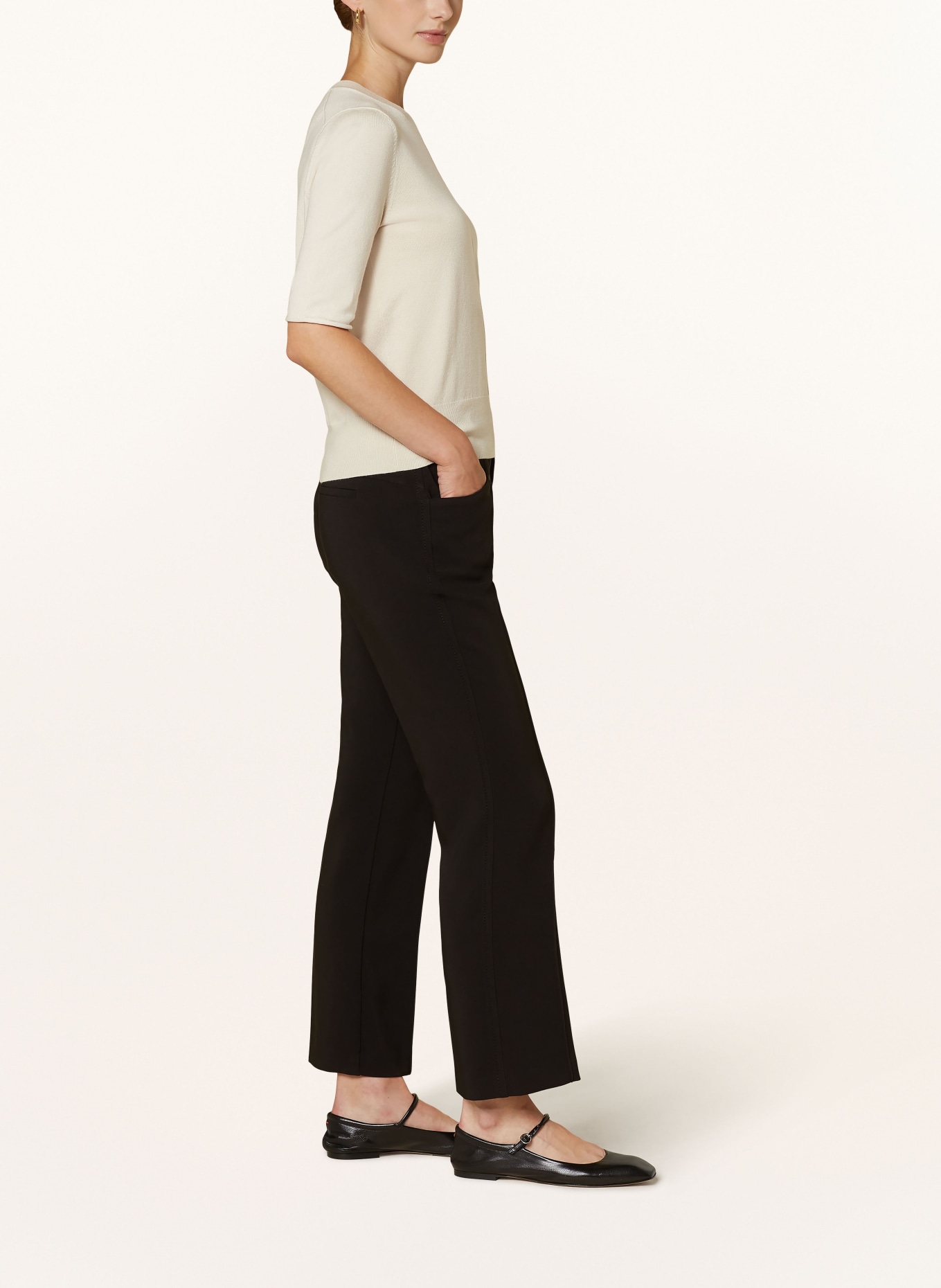 CARTOON Spodnie marlena: CZARNY