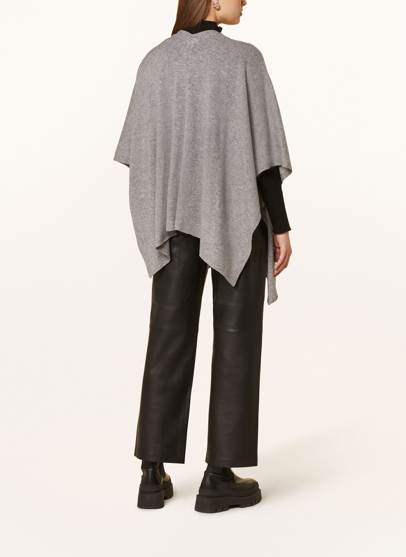 darling harbour Cape with cashmere: GRAU MELANGE