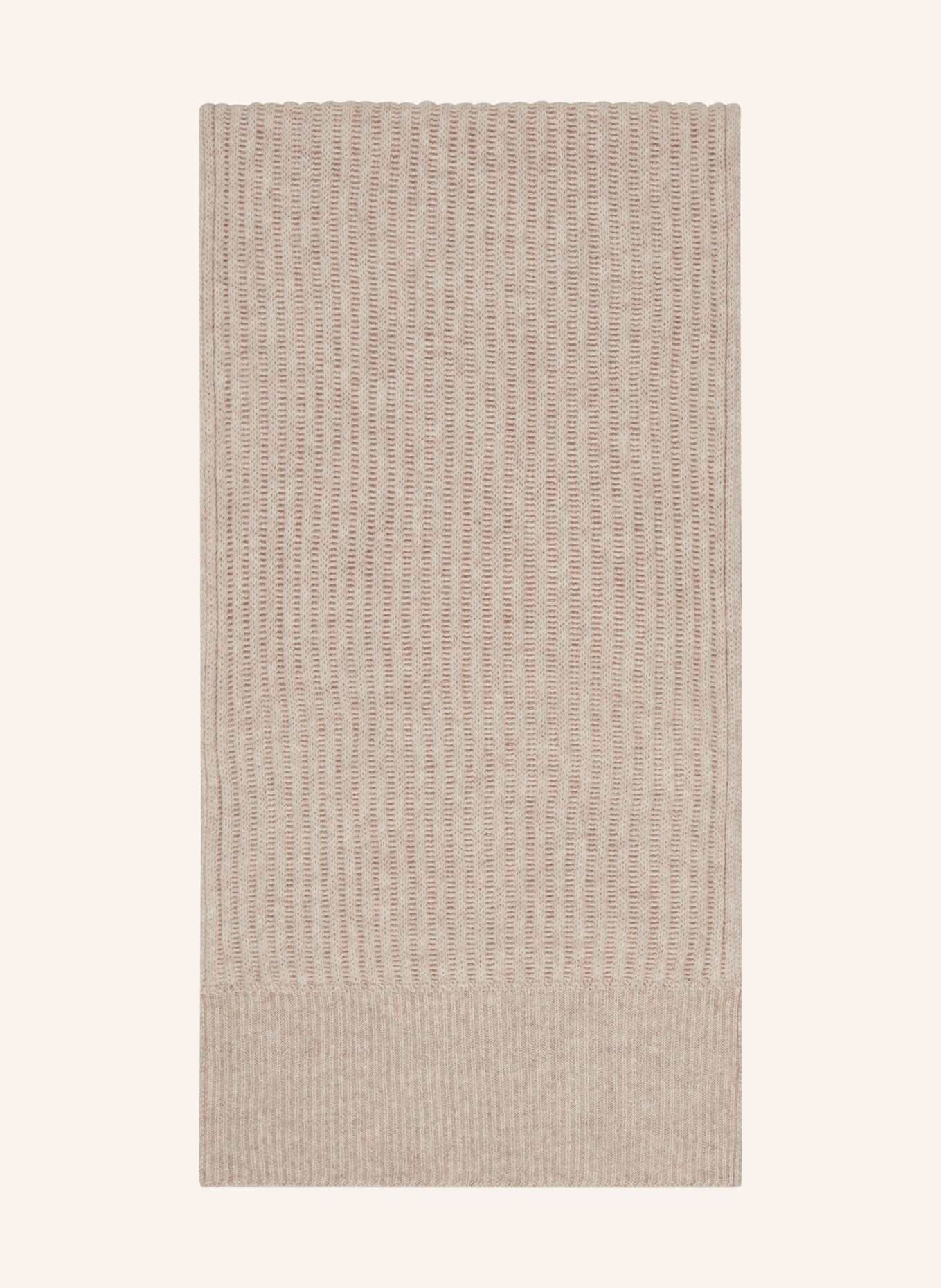 darling harbour Scarf with cashmere: HAFERMELANGE