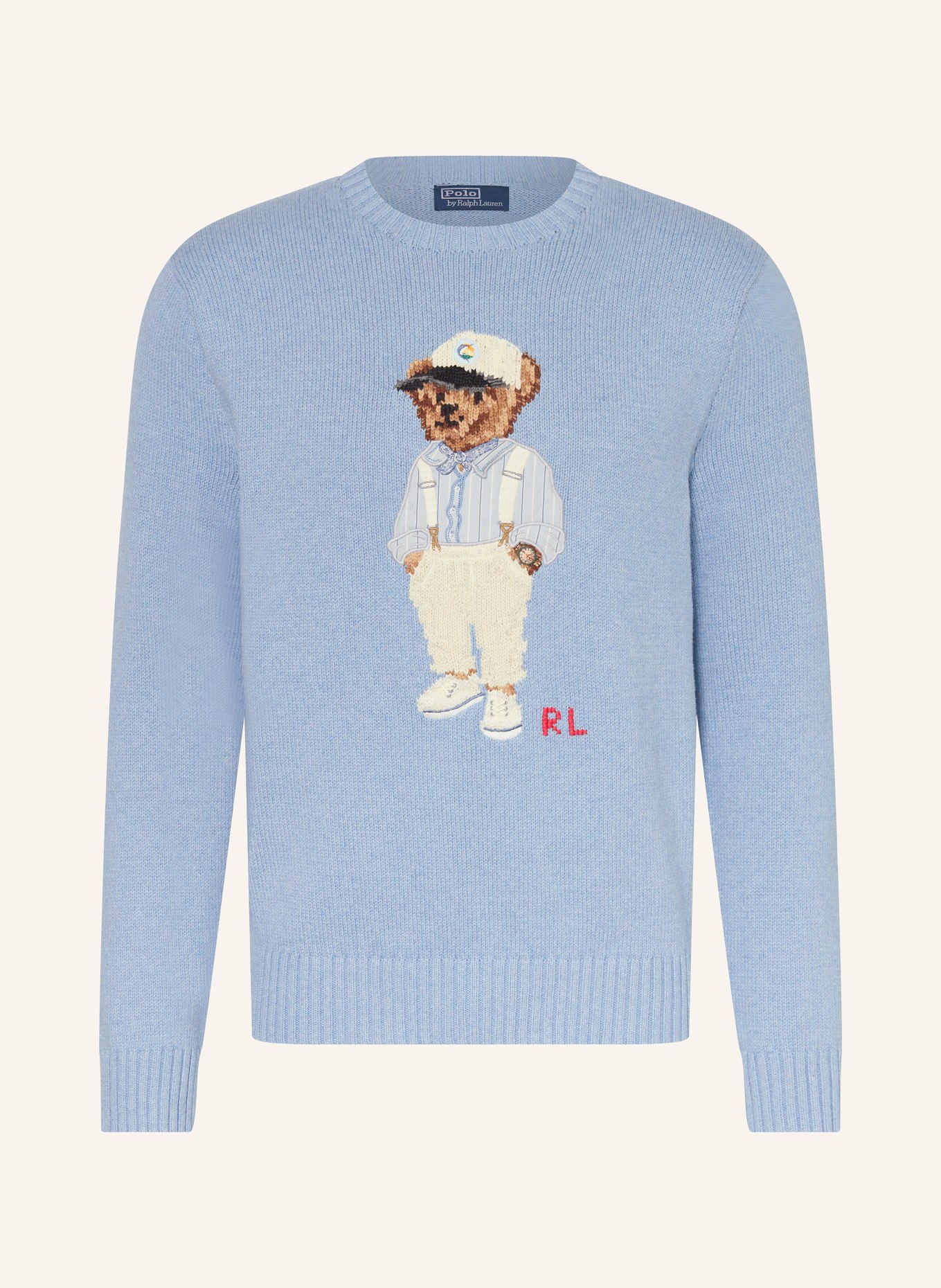 Light blue ralph lauren sweater best sale