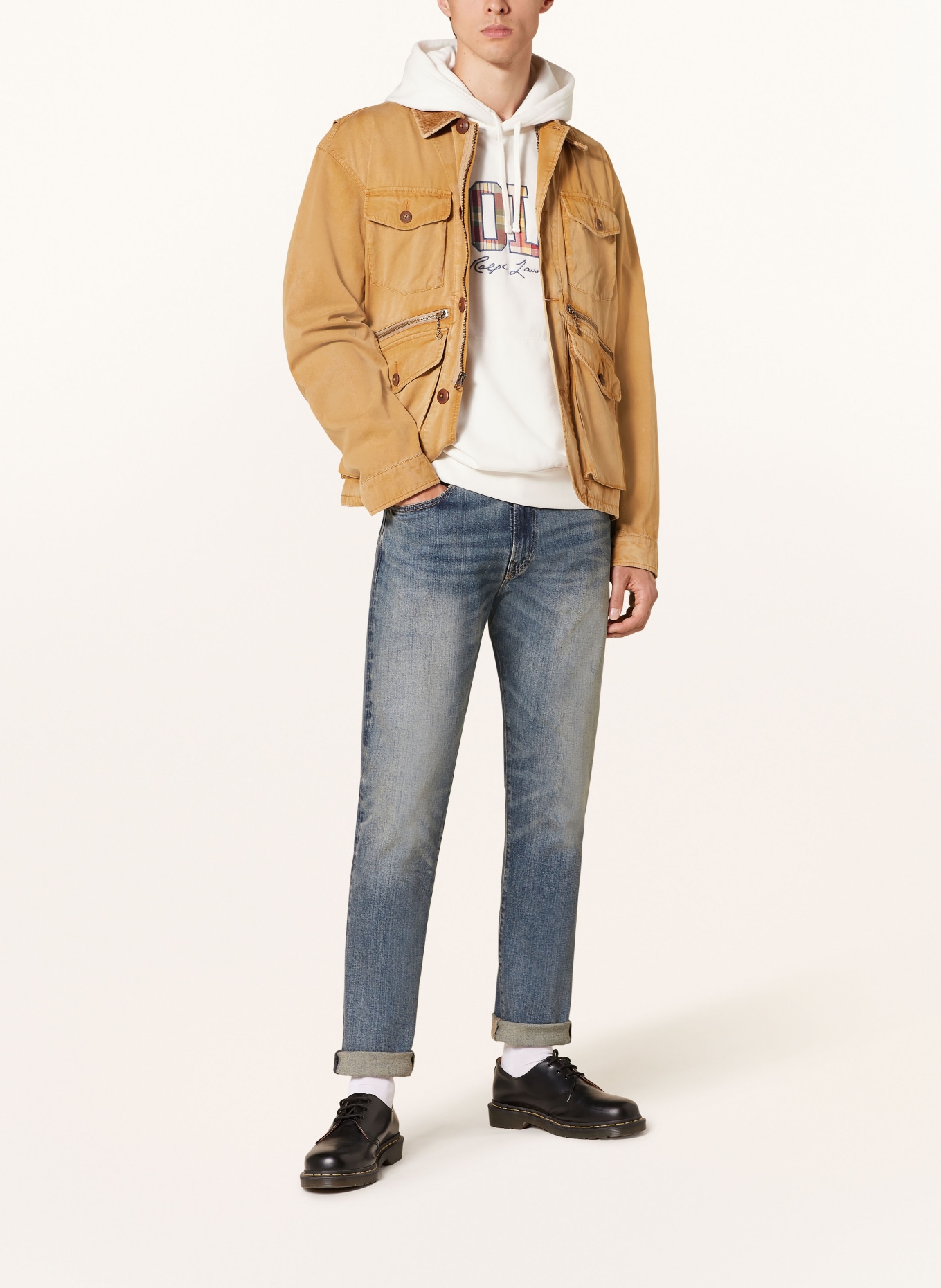 polo con RALPH LAUREN Jeans PARKSIDE ACTIVE TAPER Tapered Fit, Farbe: 001 RIVERA STRETCH (Bild 2)