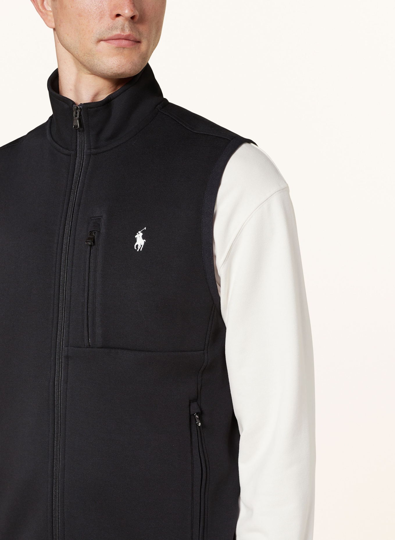 POLO RALPH LAUREN Sweatweste: SCHWARZ