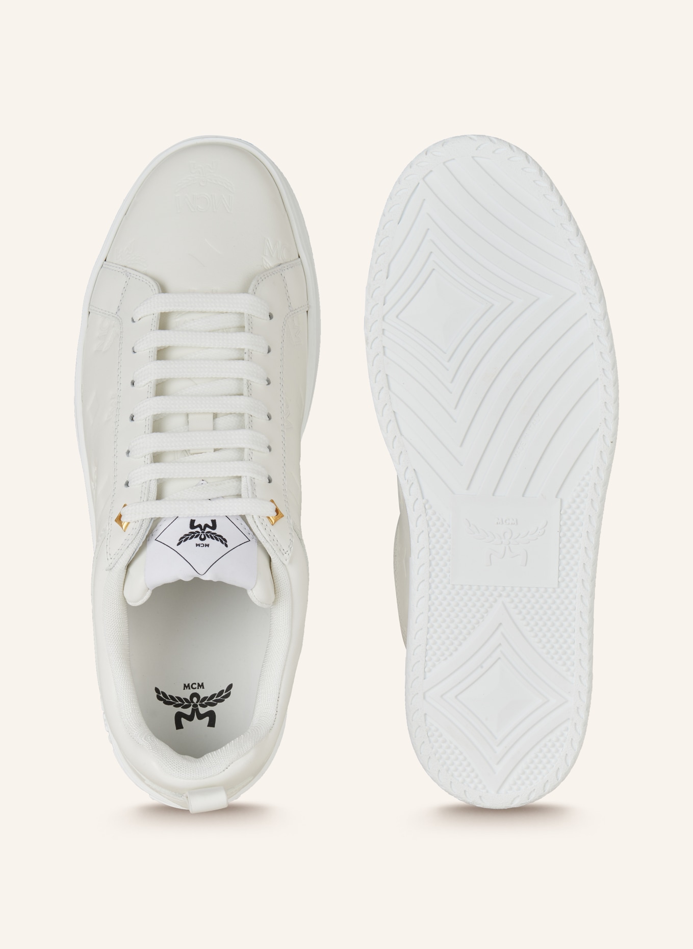 MCM Sneakers NEO DRBY, Color: EGRET (Image 5)