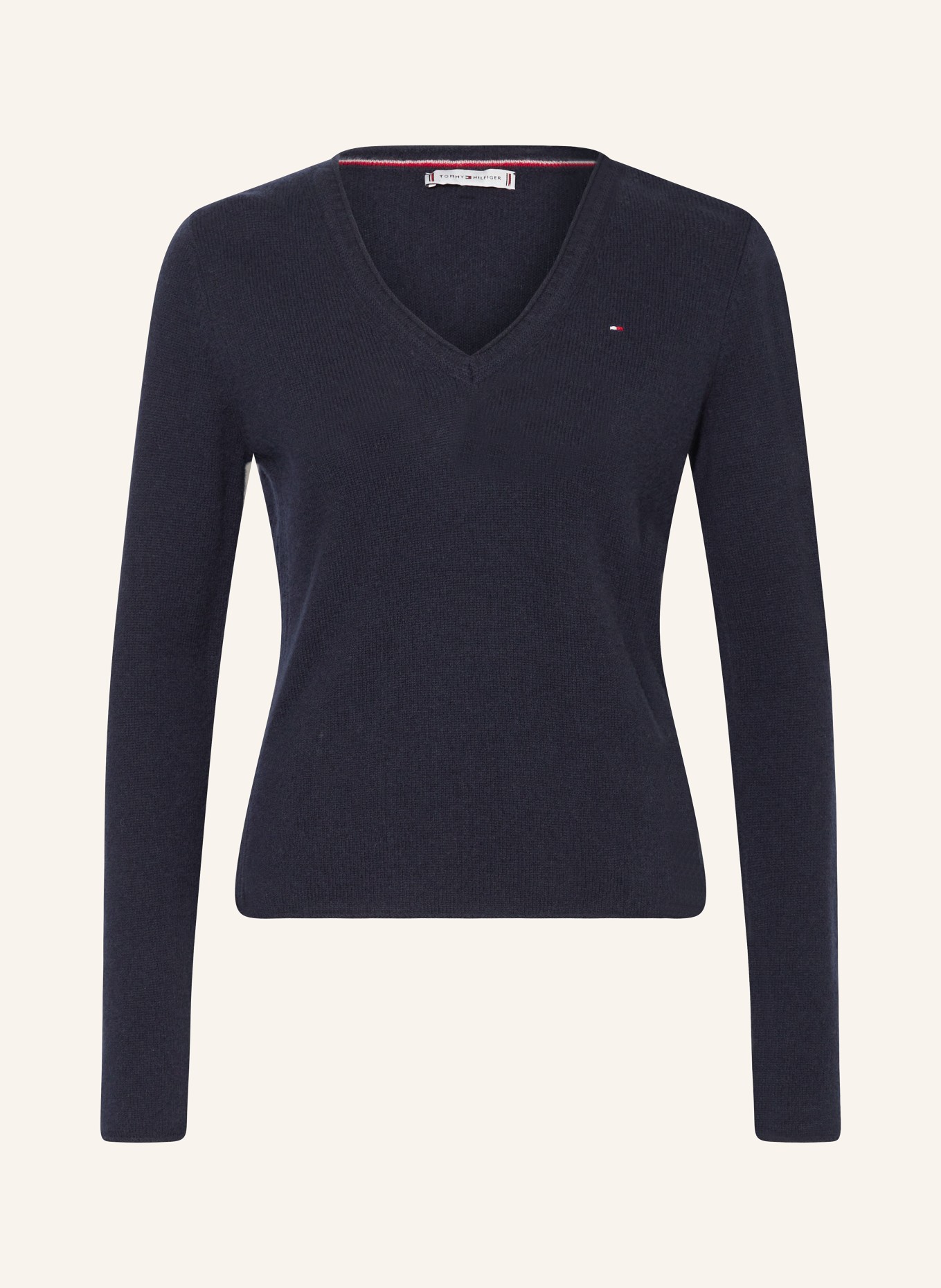 TOMMY HILFIGER Pullover: DUNKELBLAU