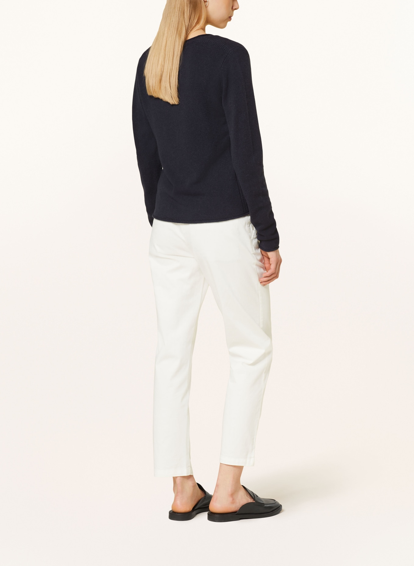 TOMMY HILFIGER Pullover: DUNKELBLAU