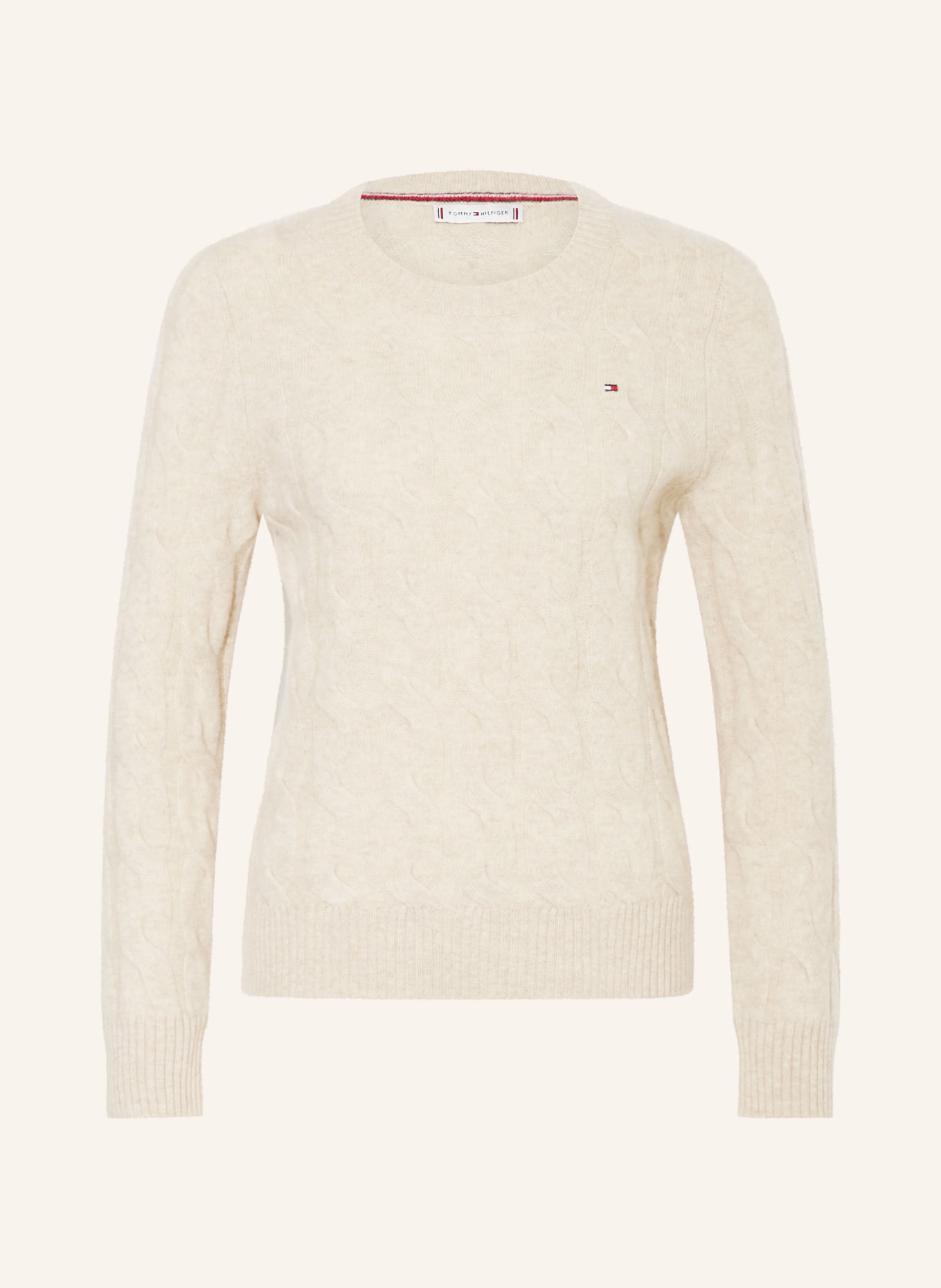 TOMMY HILFIGER Pullover: BEIGE