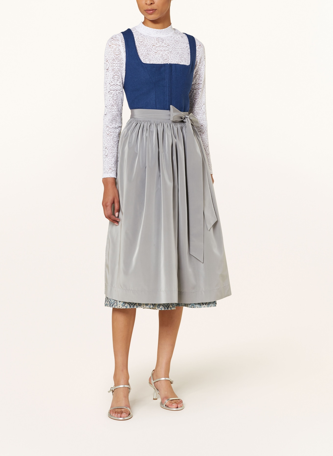 Johann & Johanna Dirndl, Farbe: BLAU/ PETROL/ TAUPE (Bild 2)