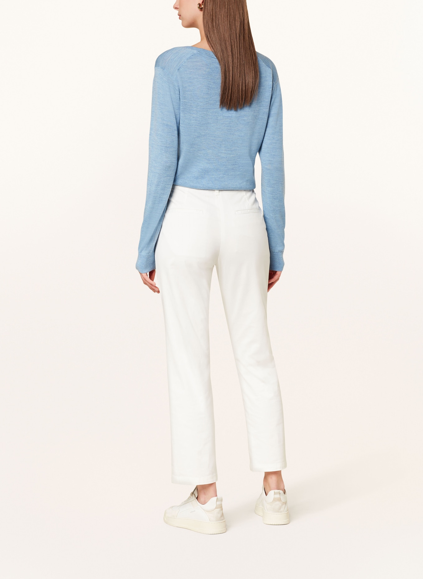 TOMMY HILFIGER Pullover: HELLBLAU