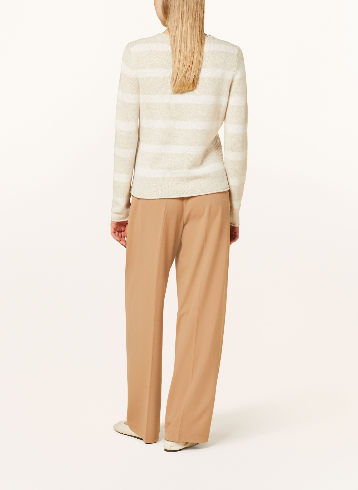 TOMMY HILFIGER pull: BEIGE / ÉCRU