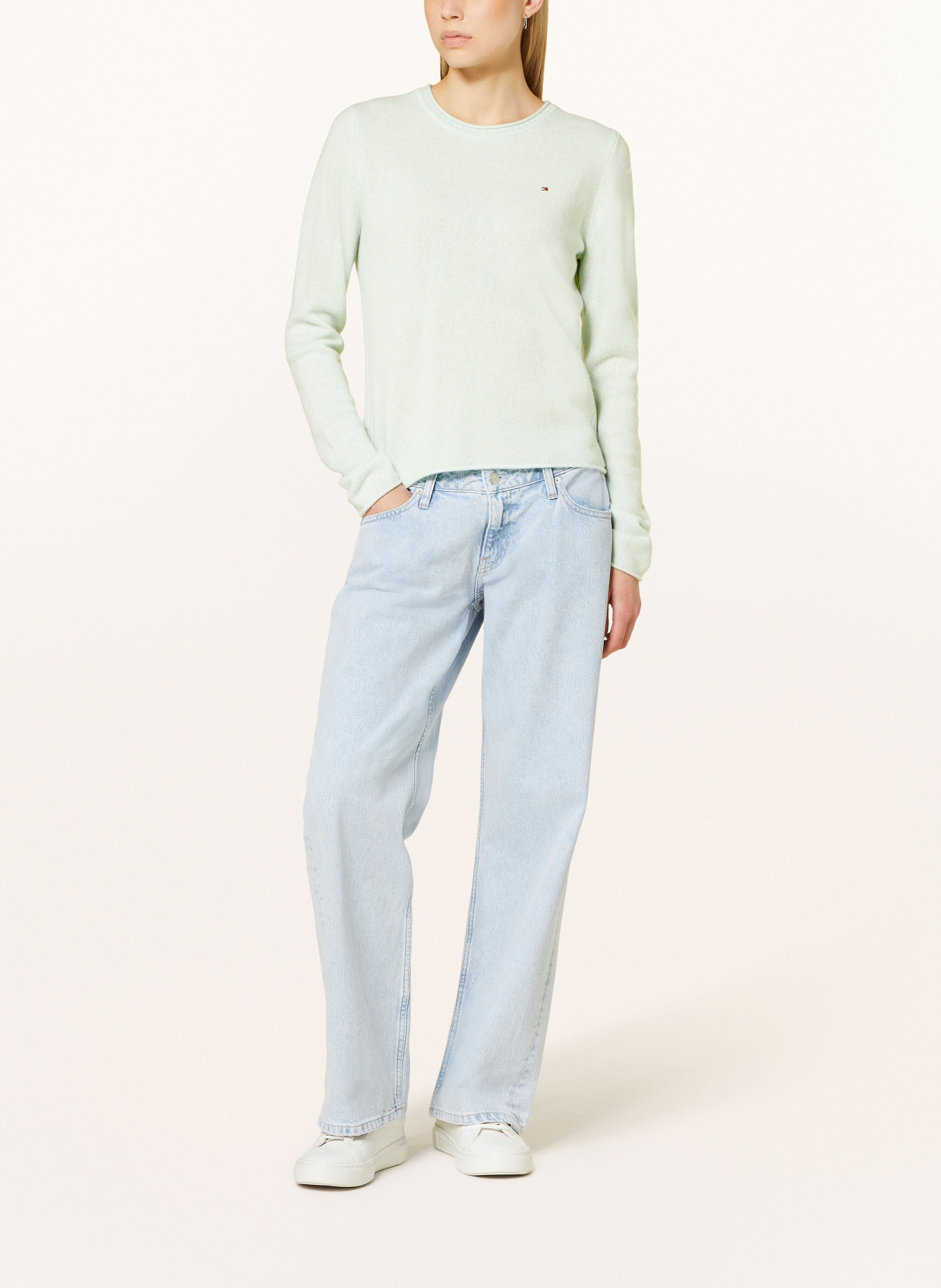 TOMMY HILFIGER Pullover: MINT