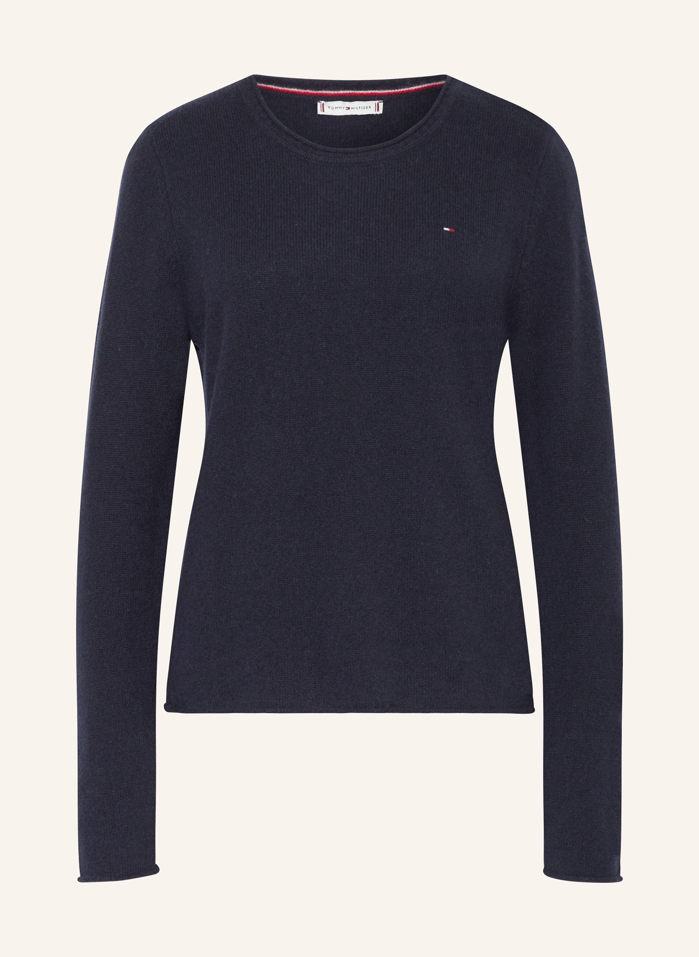 TOMMY HILFIGER Sweter: GRANATOWY