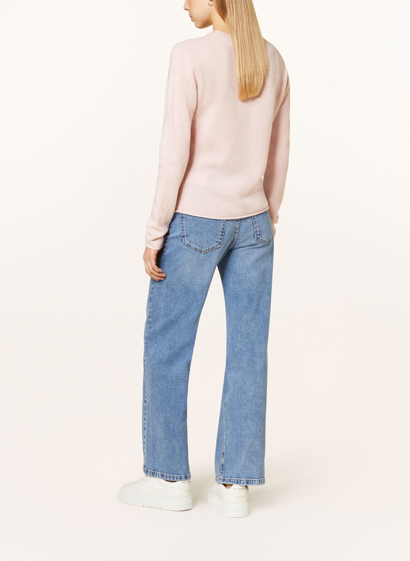 TOMMY HILFIGER Svetr: SVĚTLE RŮŽOVÁ