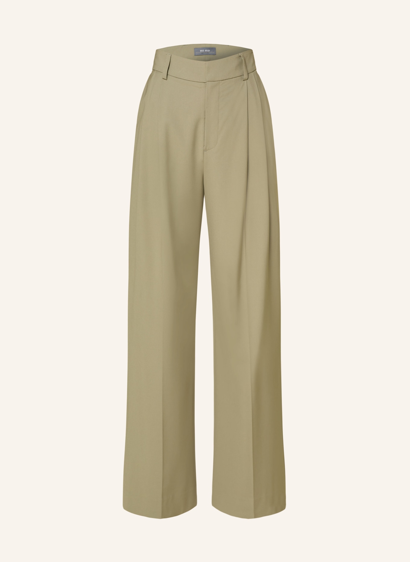 MOS MOSH Trousers MMKAY PIET, Color: LIGHT GREEN (Image 1)