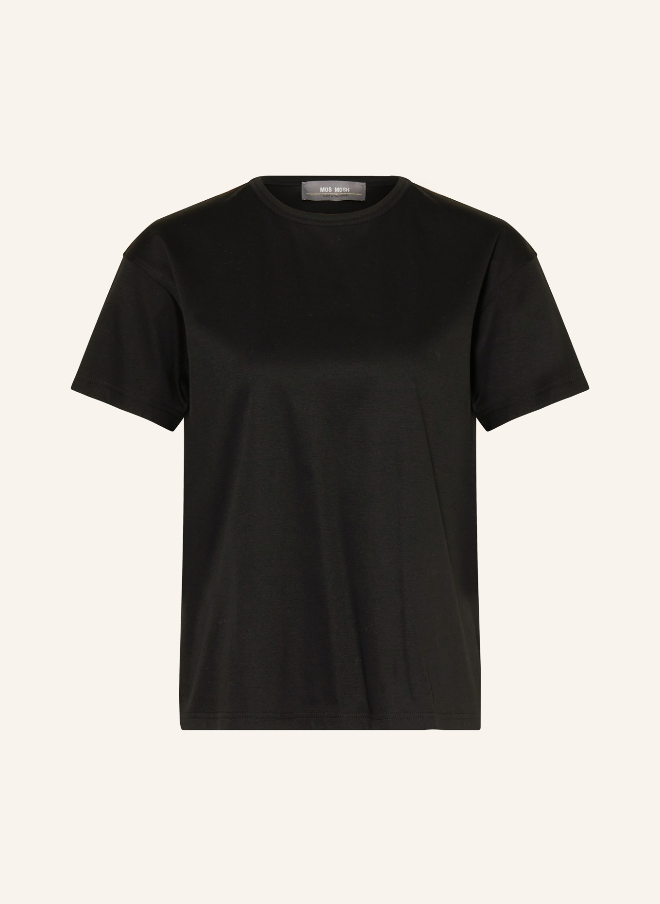 MOS MOSH T-shirt MMAINA: ZWART