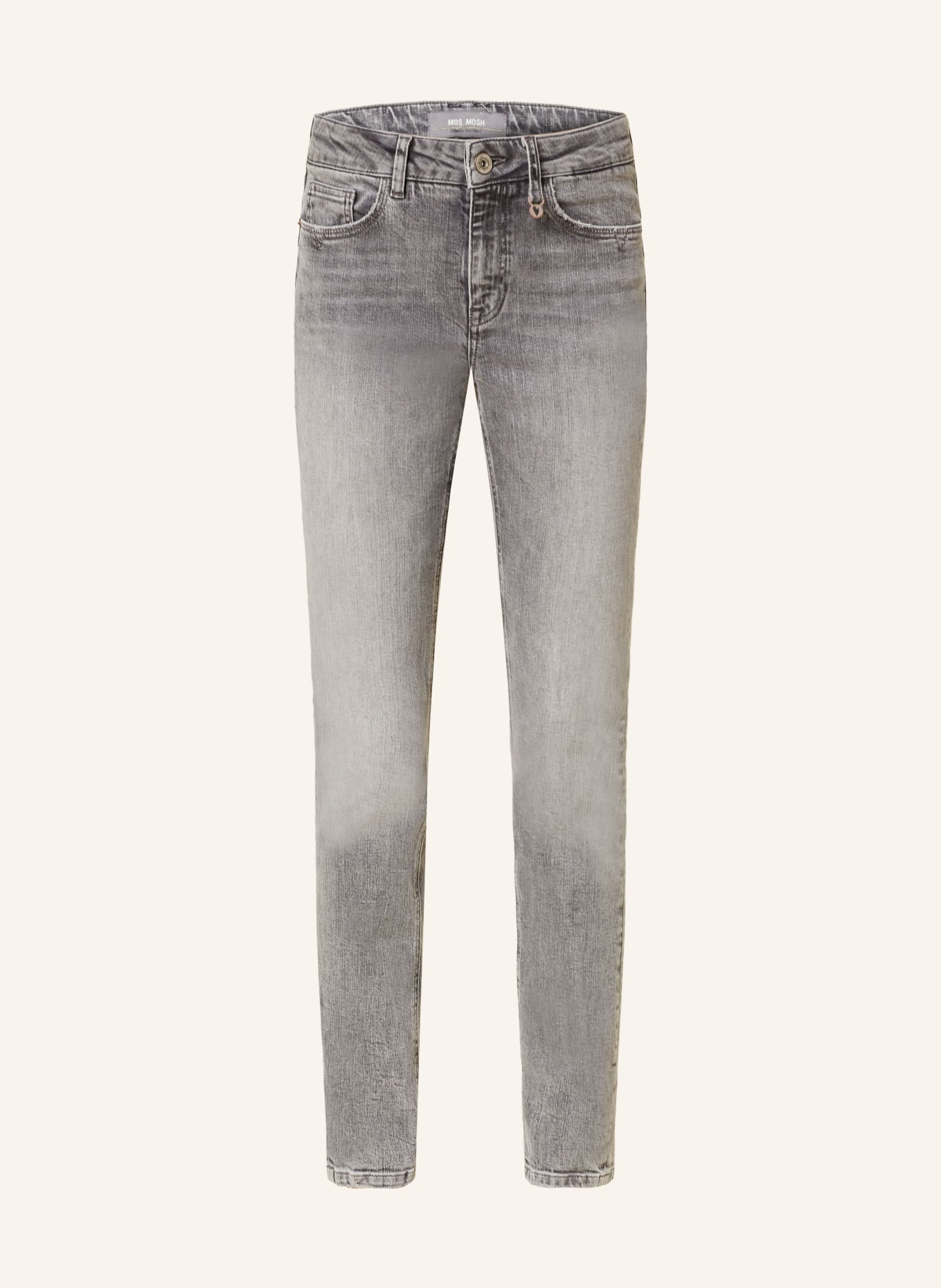 MOS MOSH Skinny džíny MMVICE CHIC: 855 LIGHT GREY