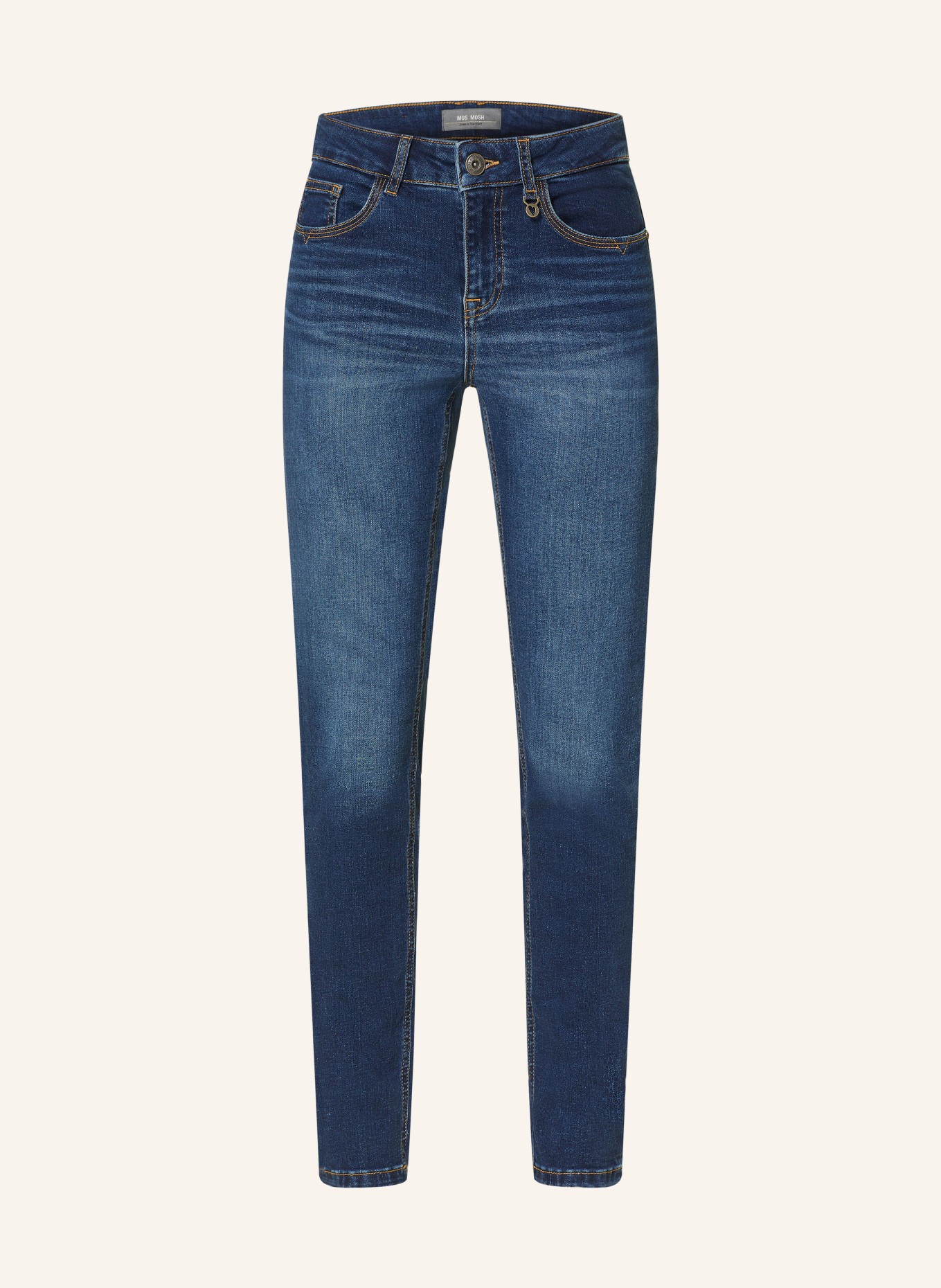 MOS MOSH Skinny Jeans MMVICE LEDGER, Farbe: 447 DARK BLUE (Bild 1)