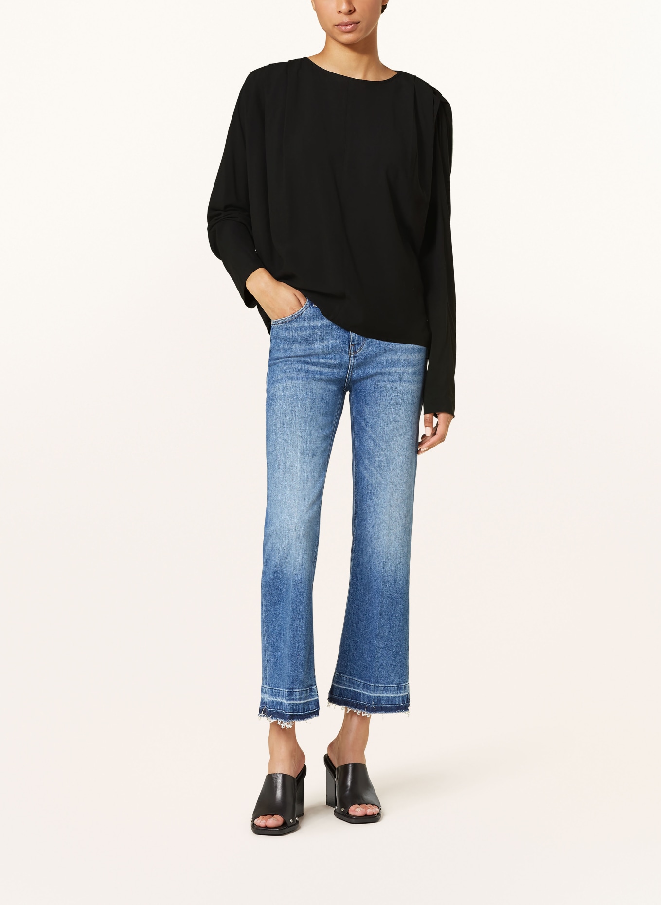 MOS MOSH Blusenshirt MMCALLAS MONA: SCHWARZ