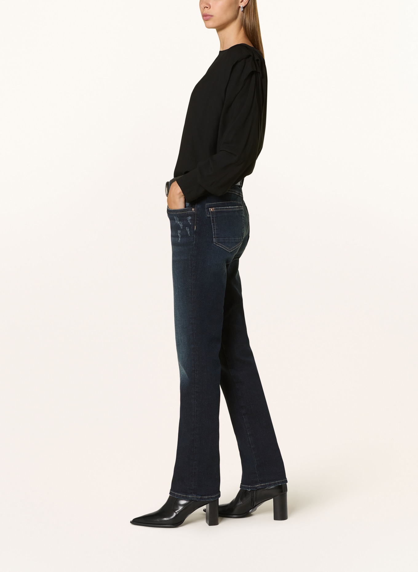 MOS MOSH Skinny jeans MMCARLA NAOMI, Color: 447 DARK BLUE (Image 4)