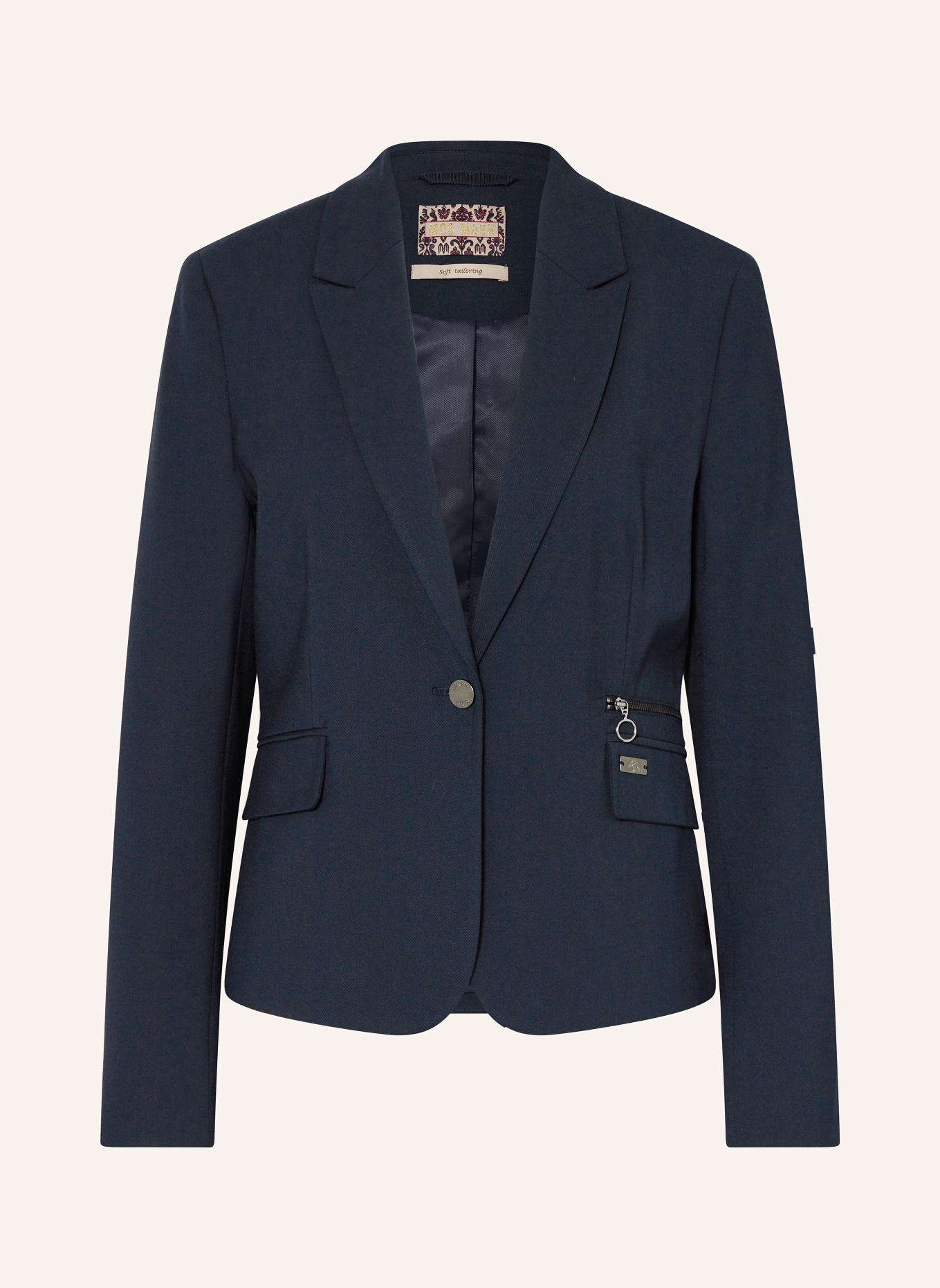 MOS MOSH Blazer MMBLAKE PIET, Color: DARK BLUE (Image 1)